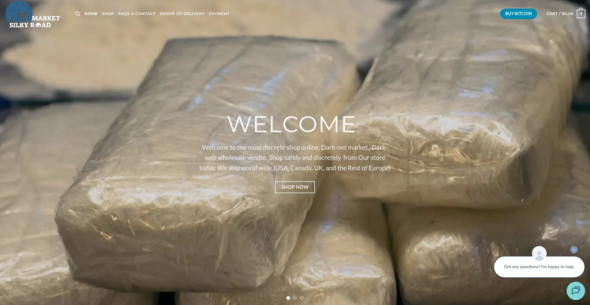 Silkyroadmarket.com Screenshot