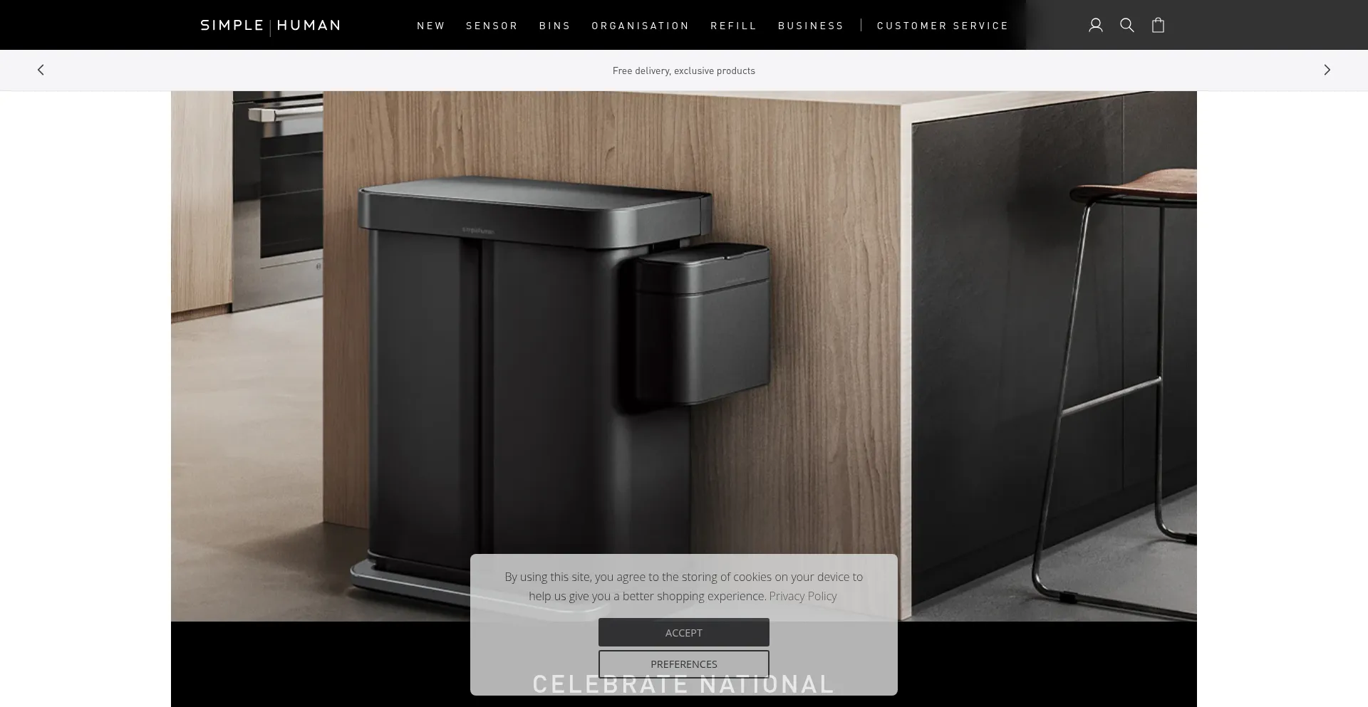 Simplehuman.co.uk Screenshot