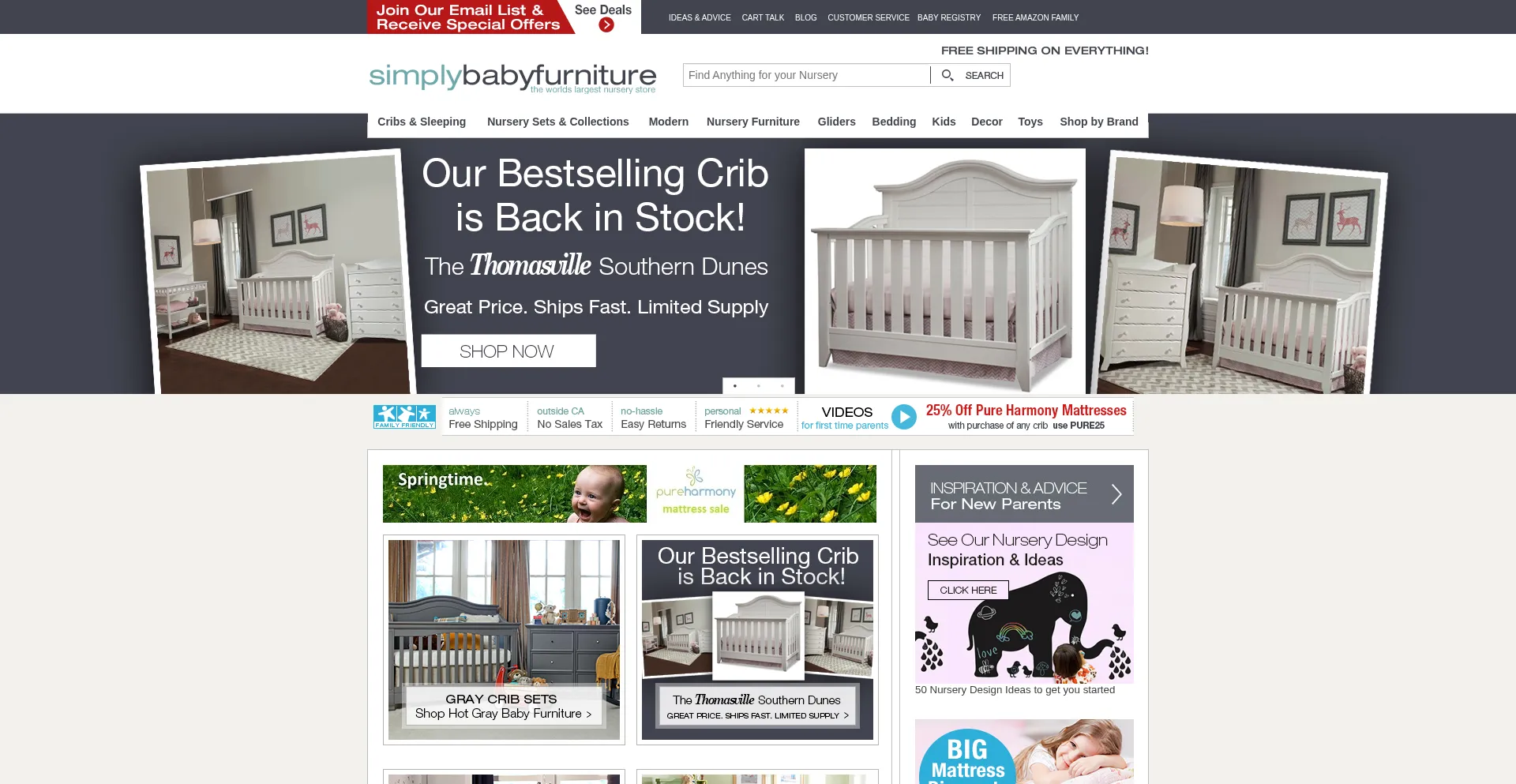 Simplybabyfurniture.com