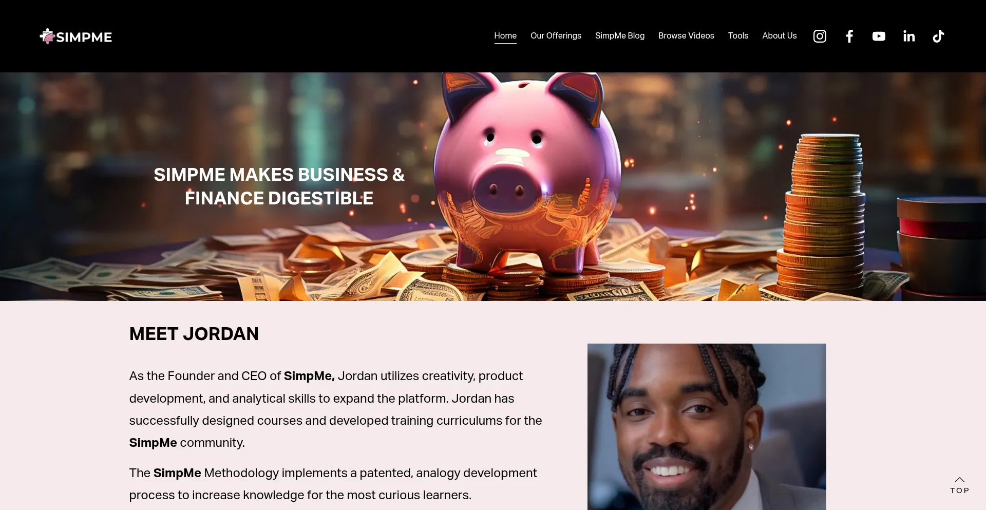 Simpme.com Screenshot