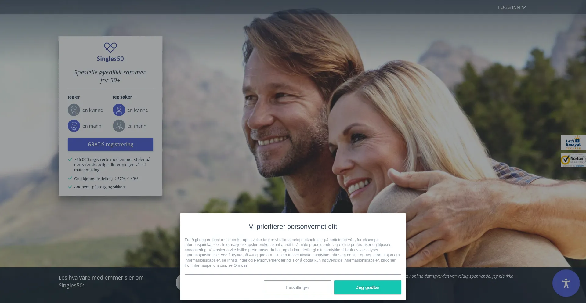 Singles50.no