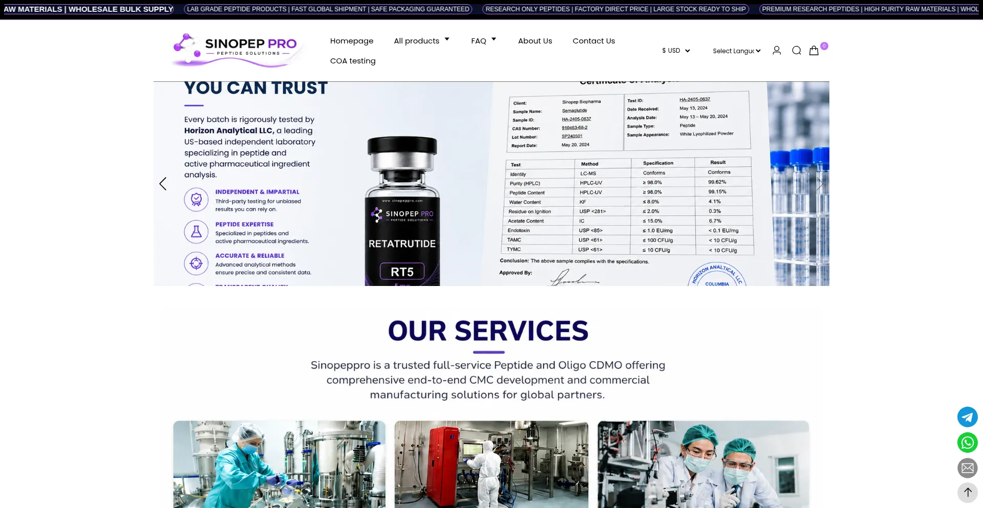 Sinopepglobal.com