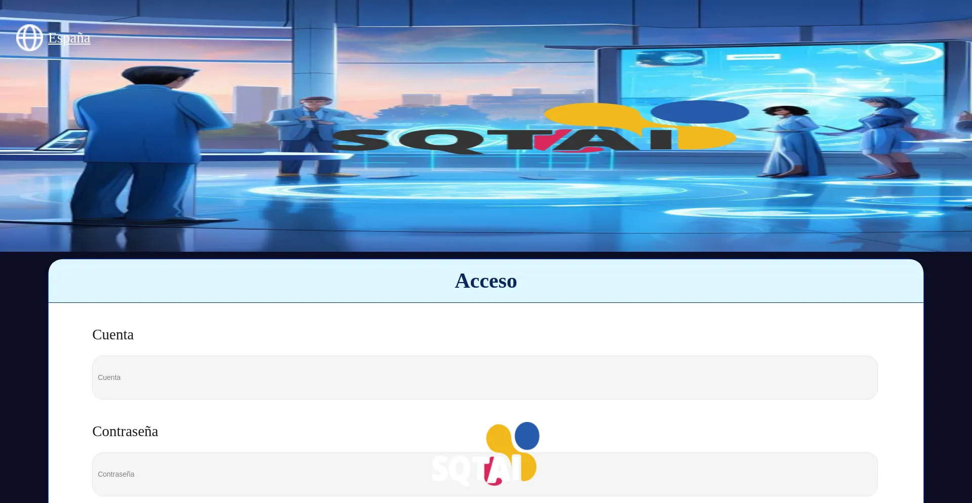 Website screenshot of Site.sqtai.com
