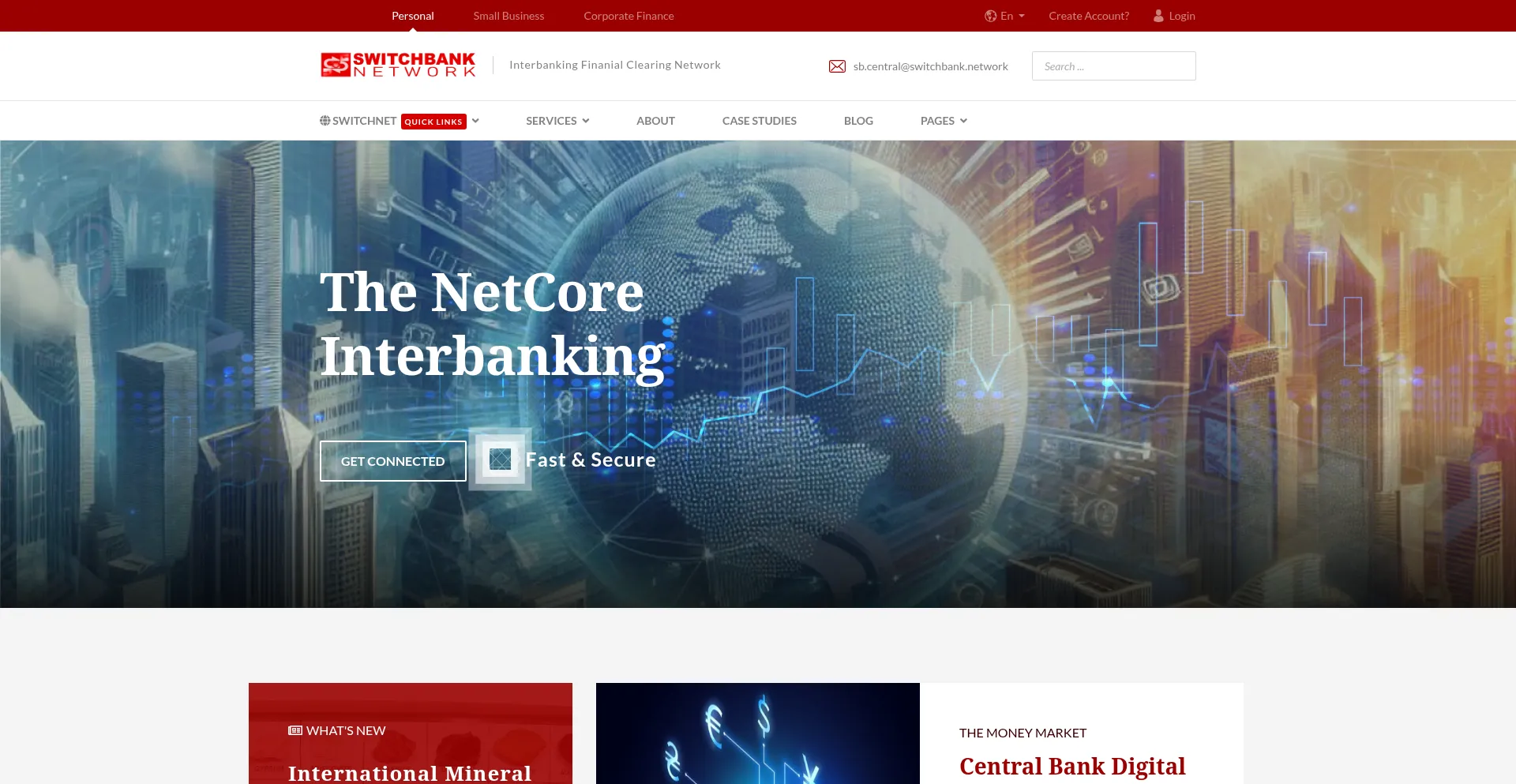 Site-dev.switchbank.network Screenshot