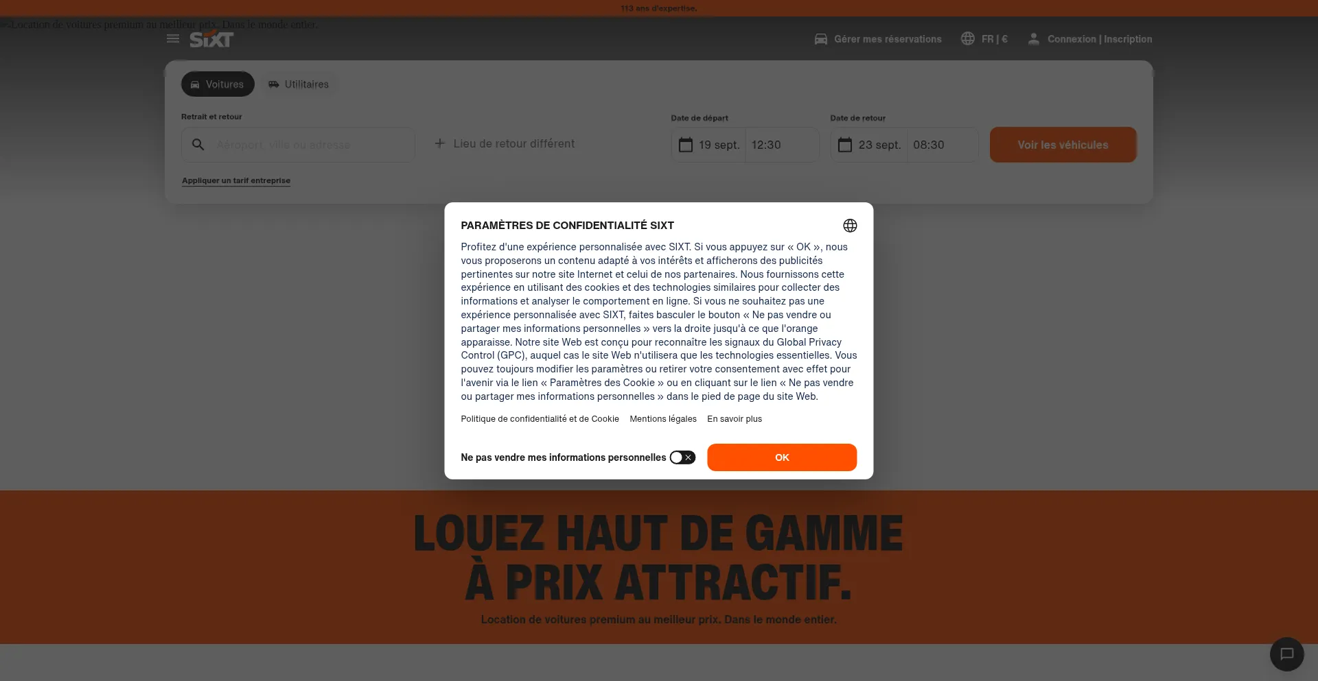 Sixt.fr 安全可靠吗？