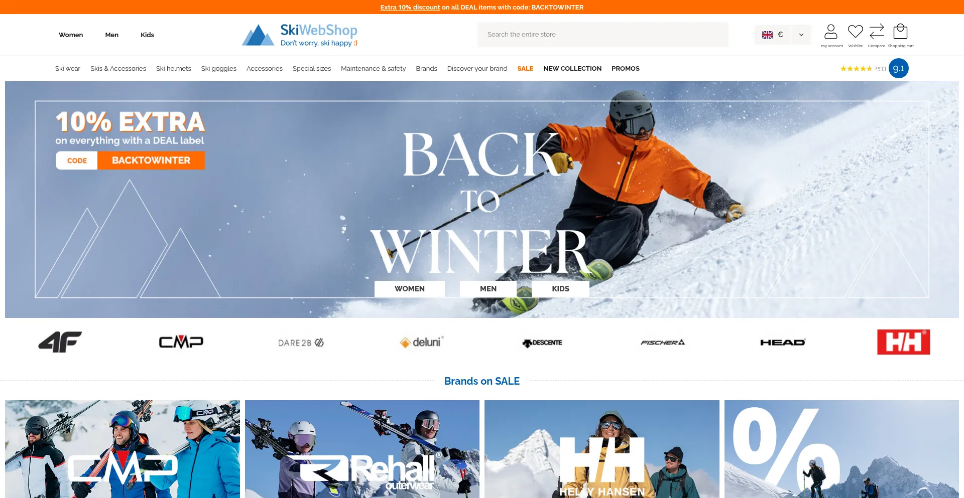 Skiwebshop.com 安全可靠吗？