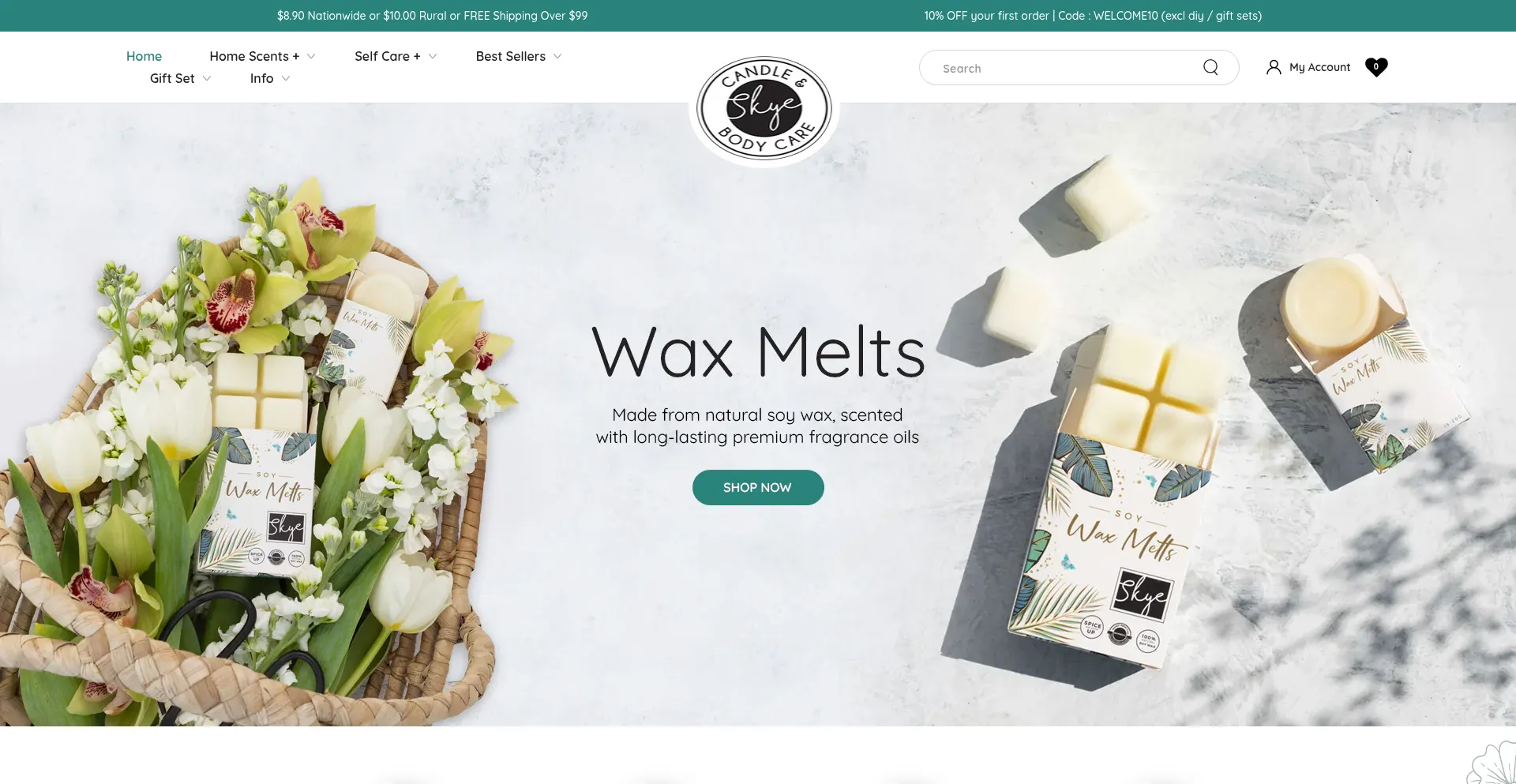 Skyecandleandbodycare.co.nz