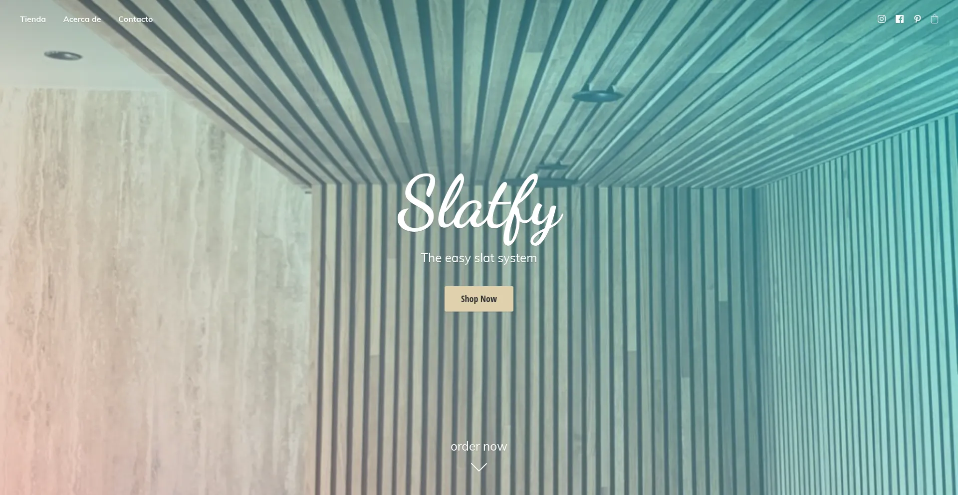 Website screenshot of Slatfy.company.site