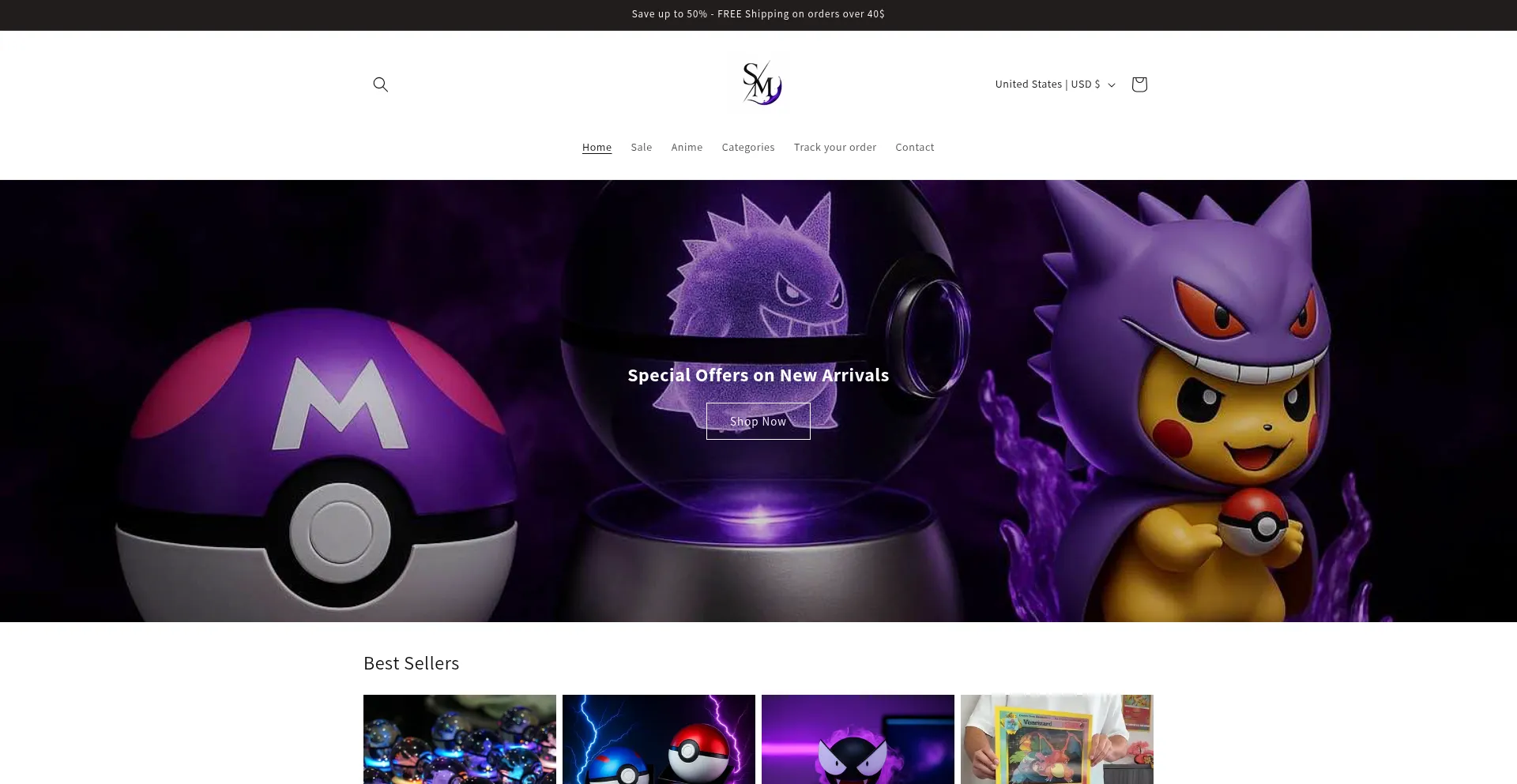 Website screenshot of Sleekmood.com
