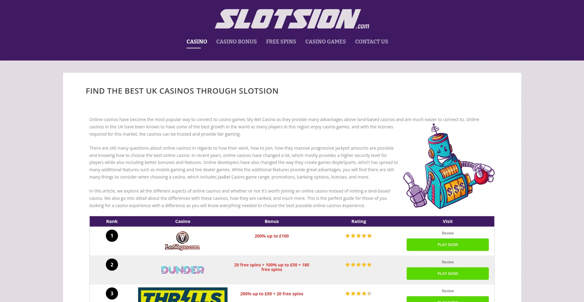 Slotsion.com