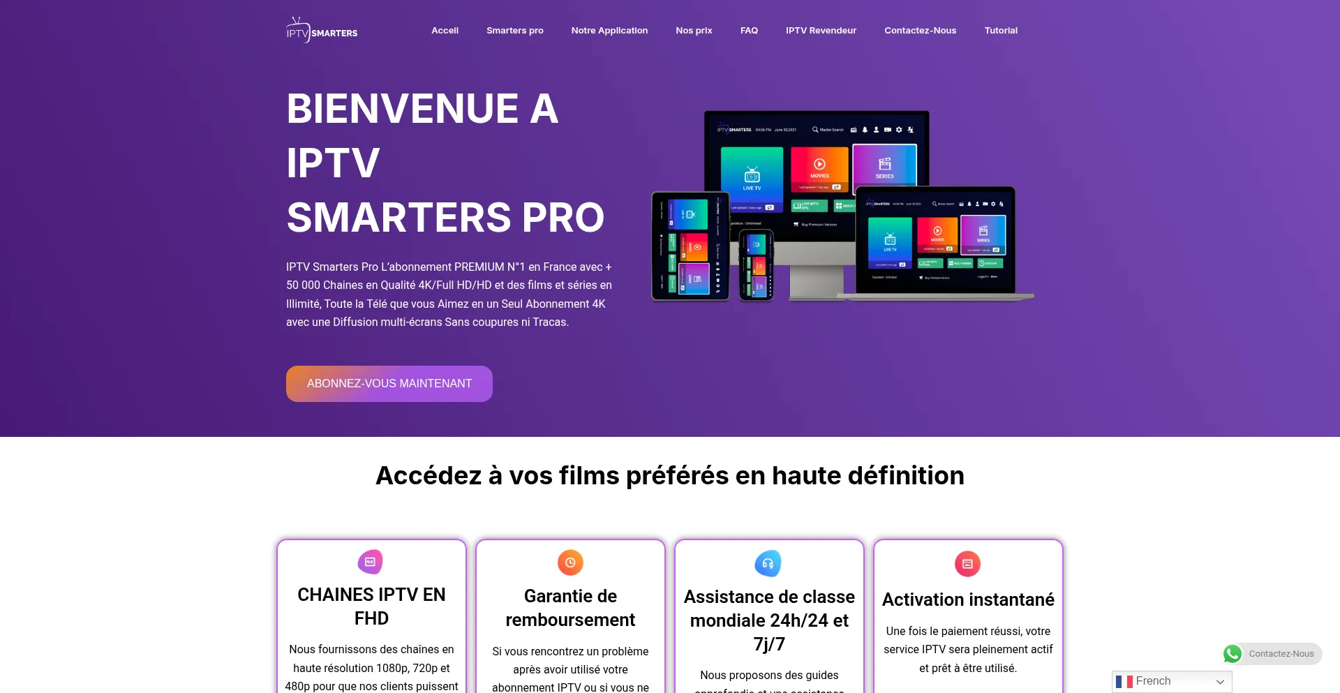 Website screenshot of Smarters-official.store
