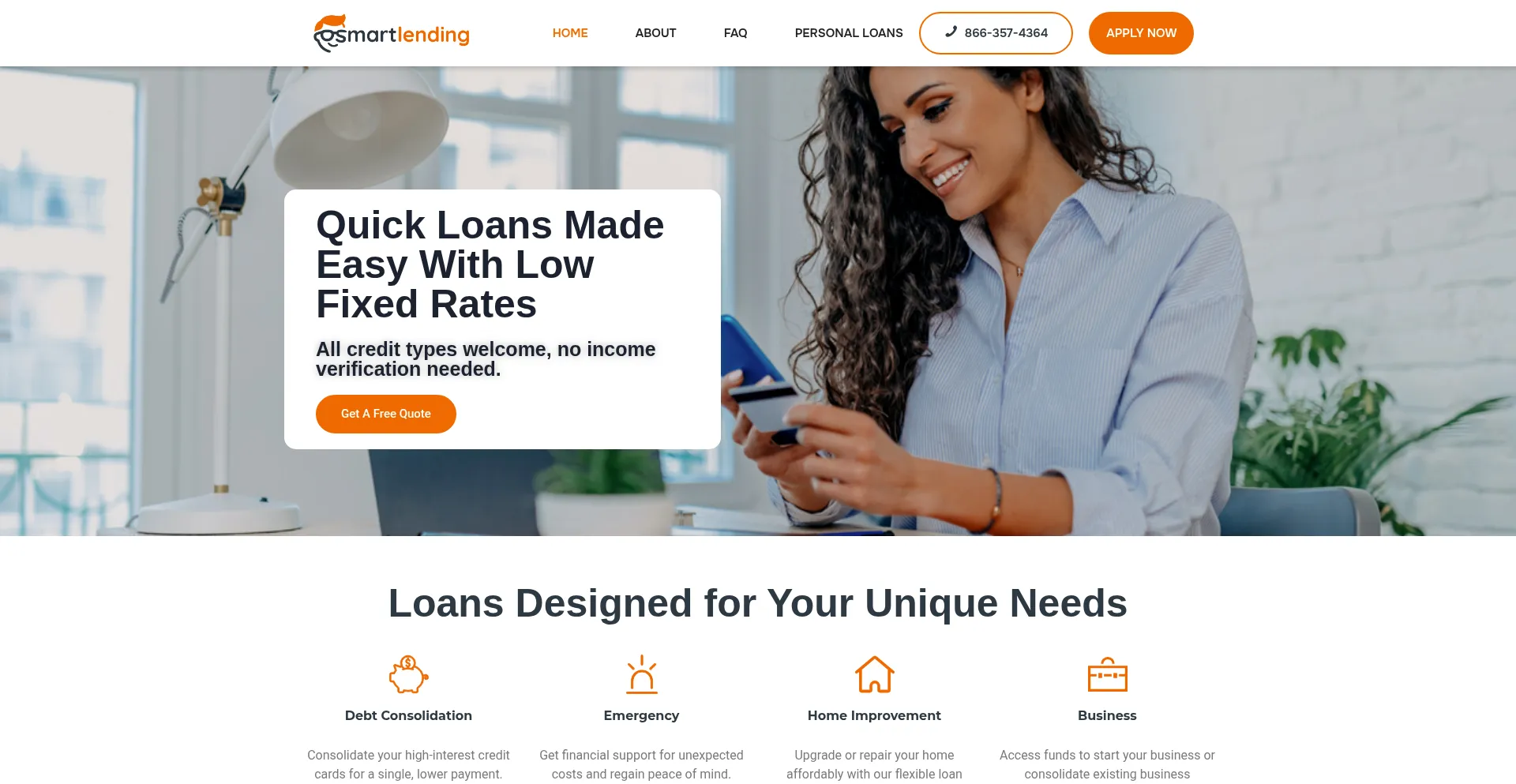 Smartlending.com Screenshot