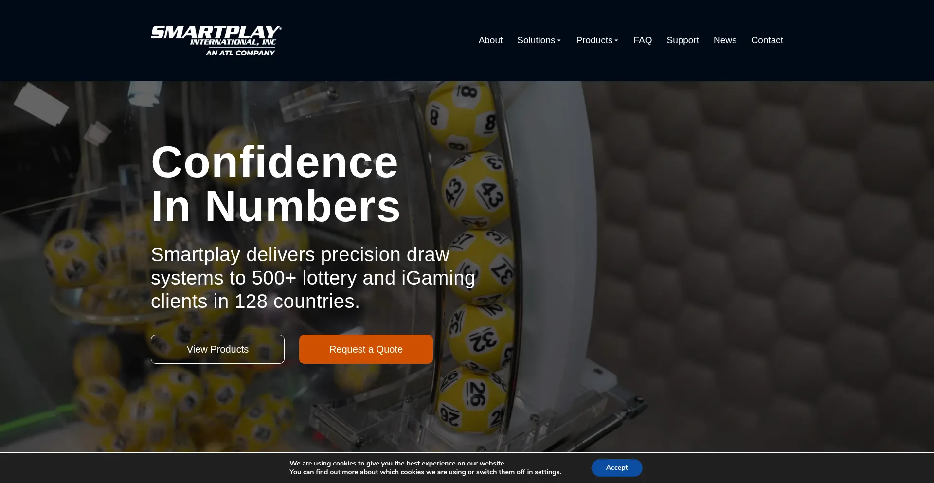 Website screenshot of Smartplay.com