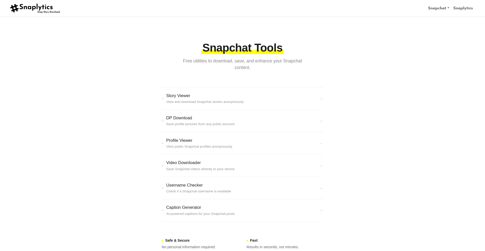 Sn.snaplytics.io