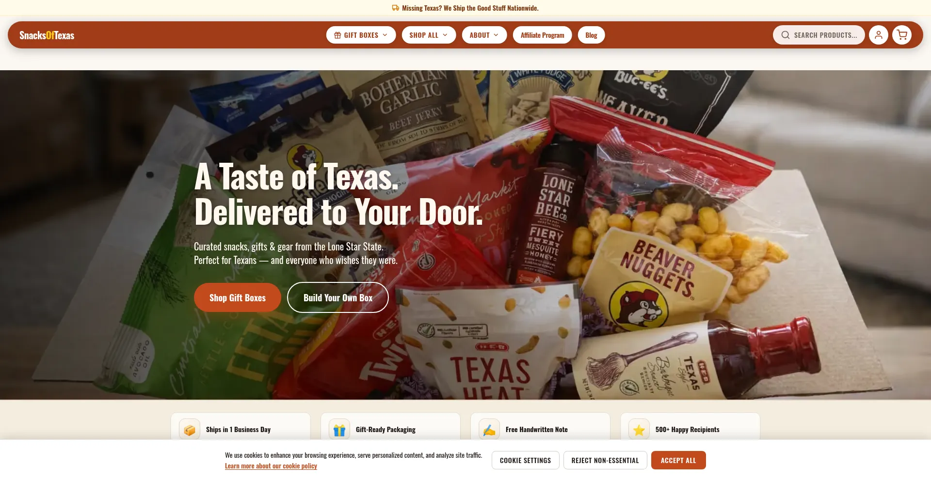 Snacksoftexas.com