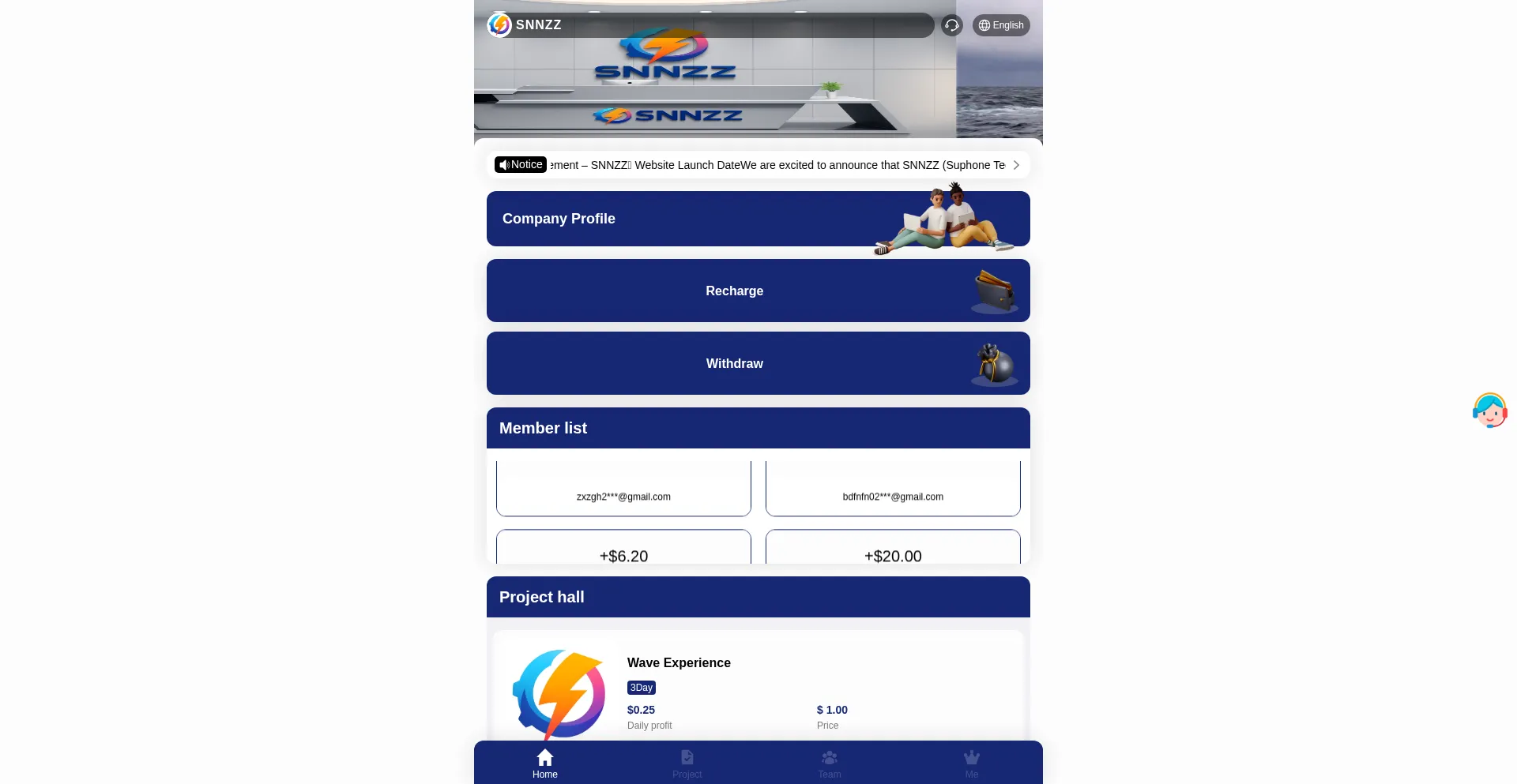Snnzz.icu Screenshot