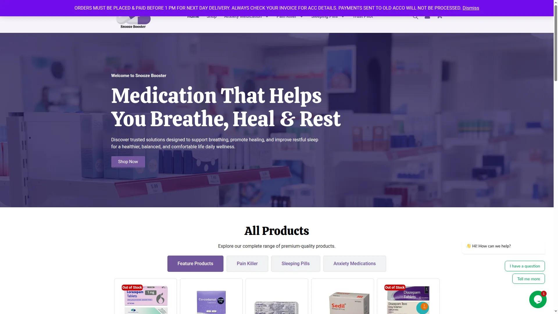 Snoozebooster.co.uk