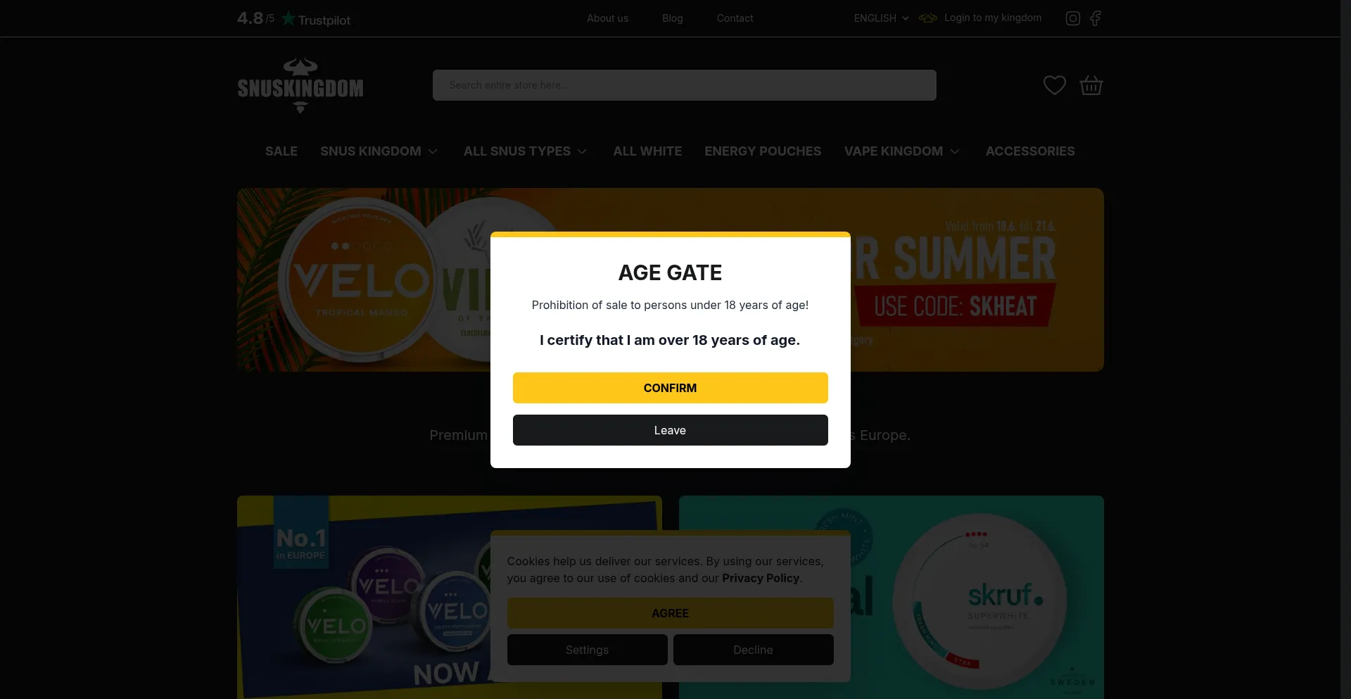 Snuskingdom.com