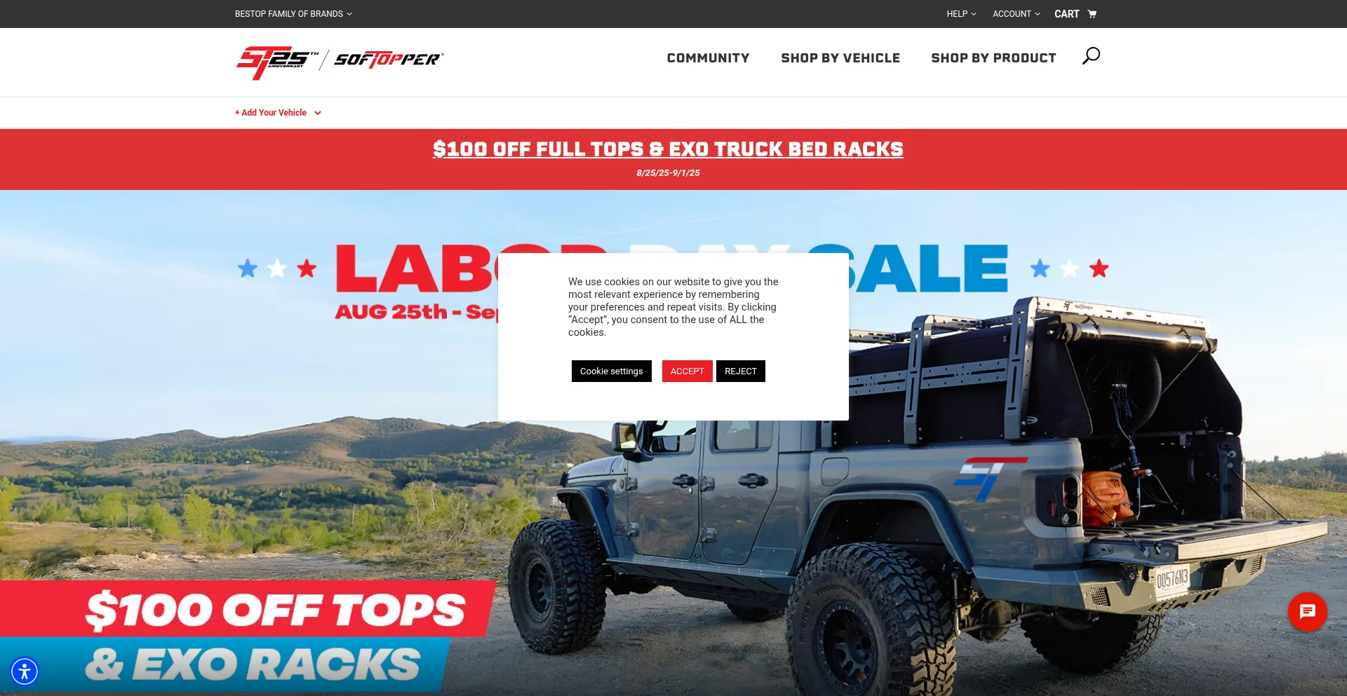 Website screenshot of Softtopper.com