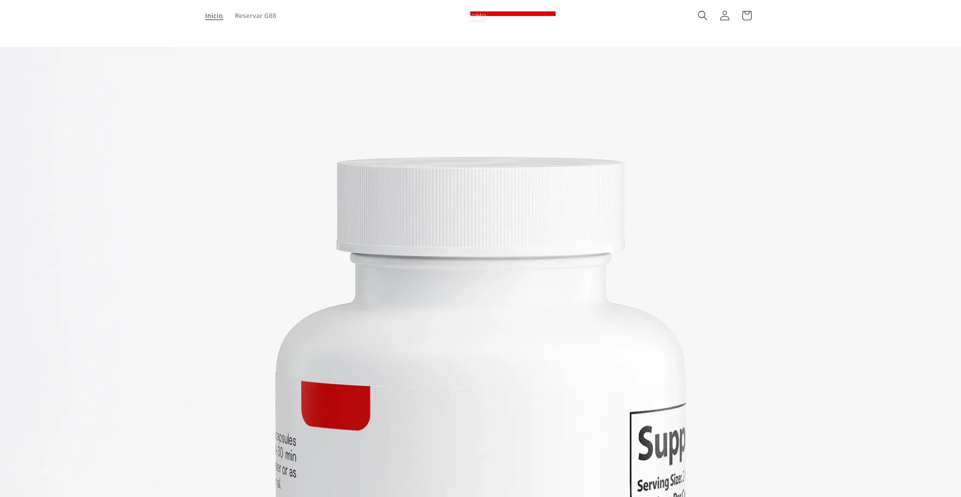 Website screenshot of Sohogm.com