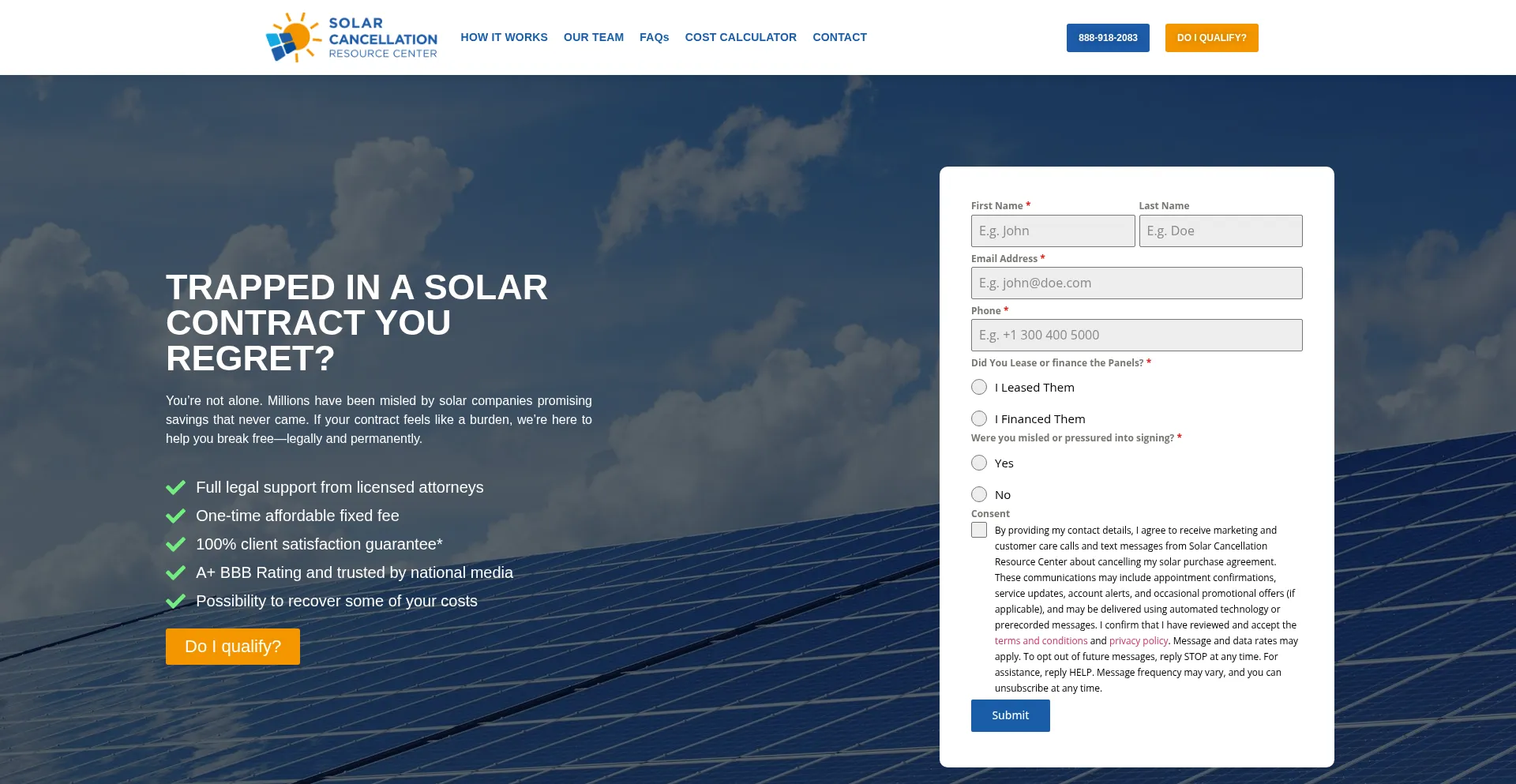Solarcancellationresourcecenter.com 安全可靠吗？