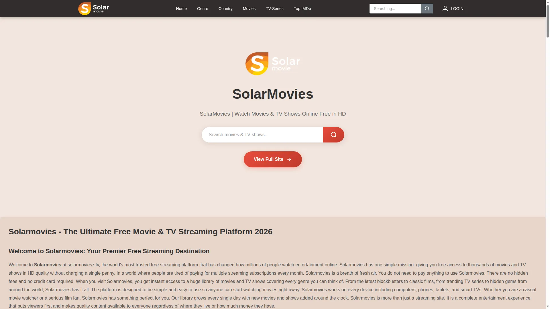 Solarmoviesz.tv