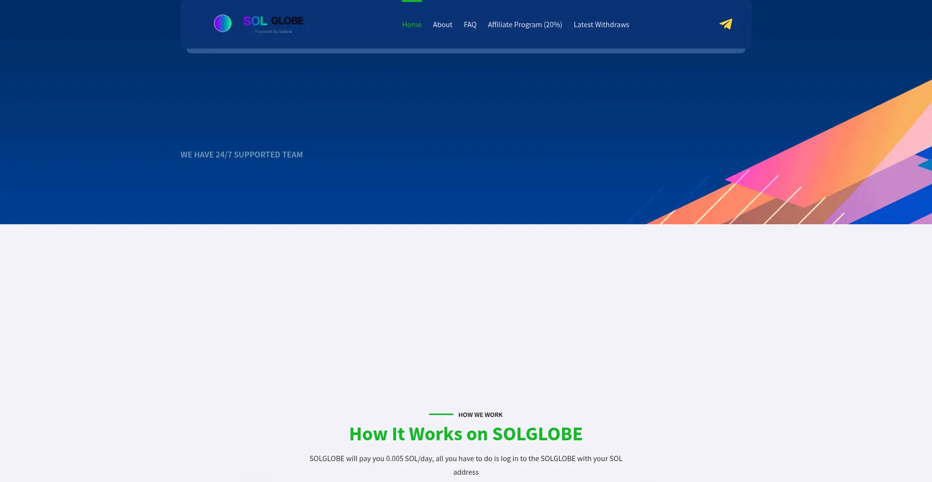 Solglobe.io 安全可靠吗？