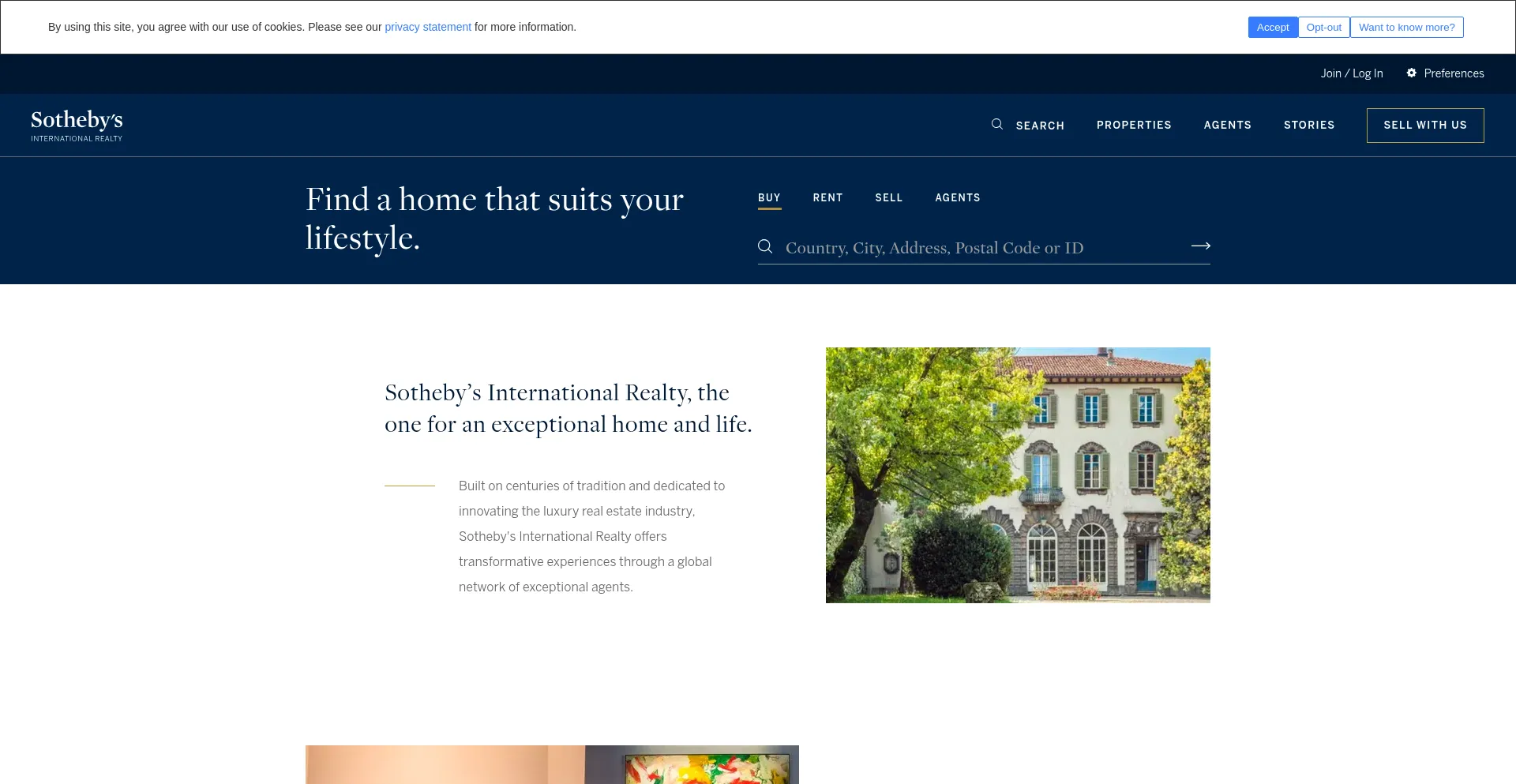 Sothebysrealty.com Screenshot