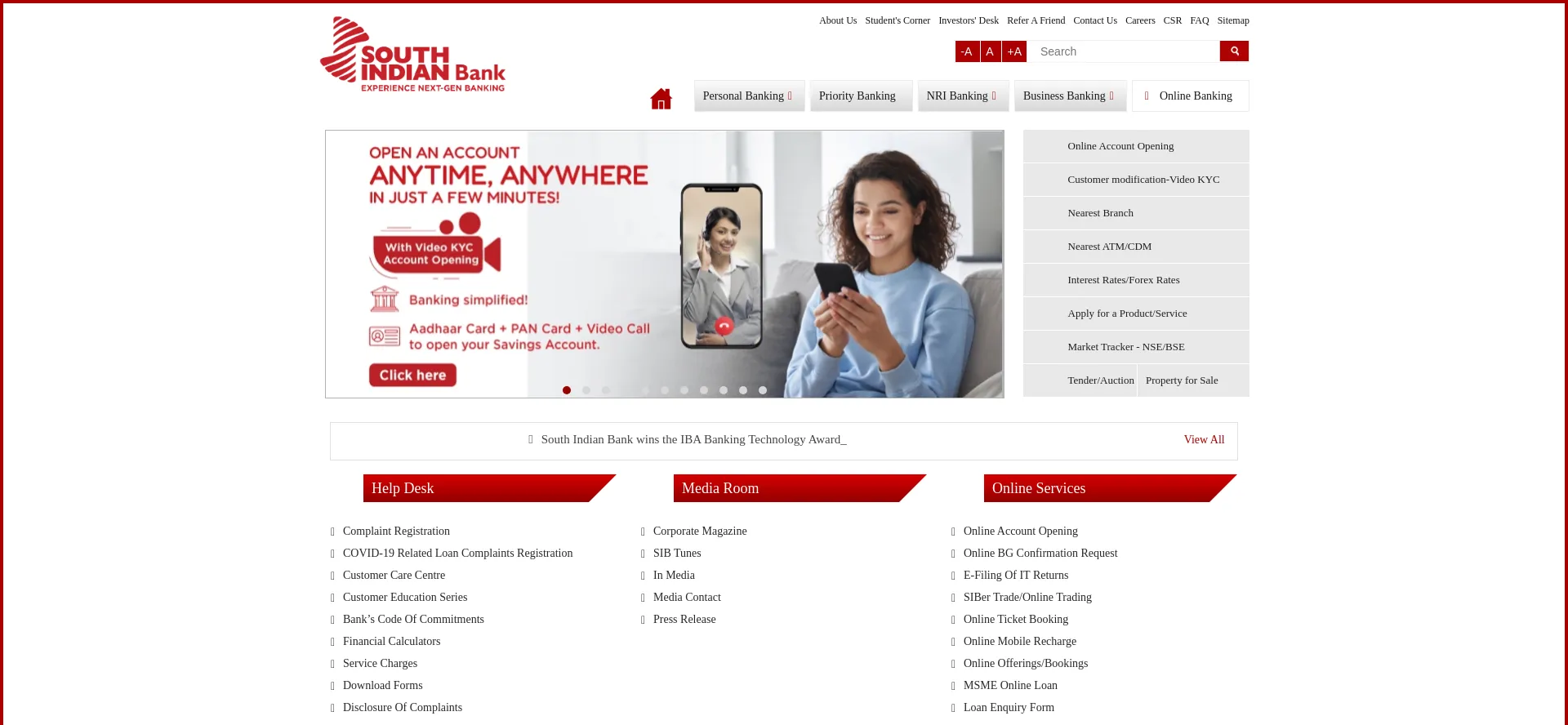 Southindianbank.com