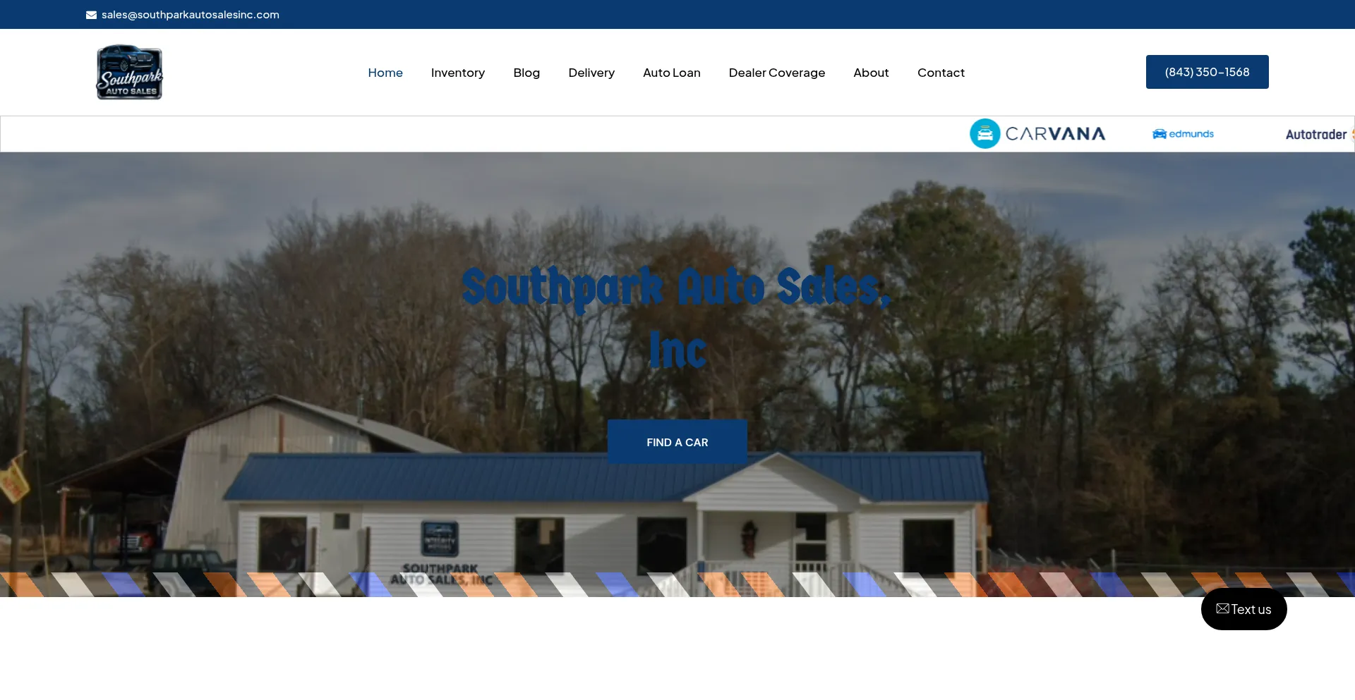 Southparkautosalesinc.com Screenshot