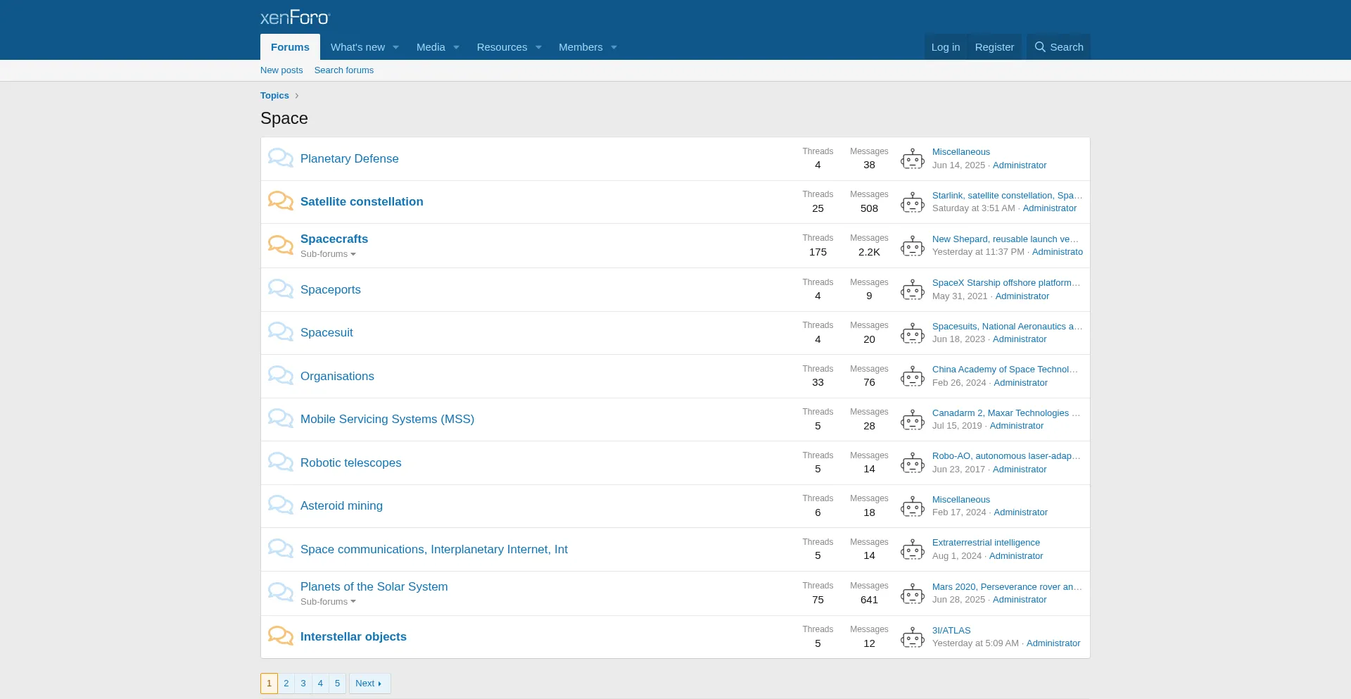 Website screenshot of Space.ai