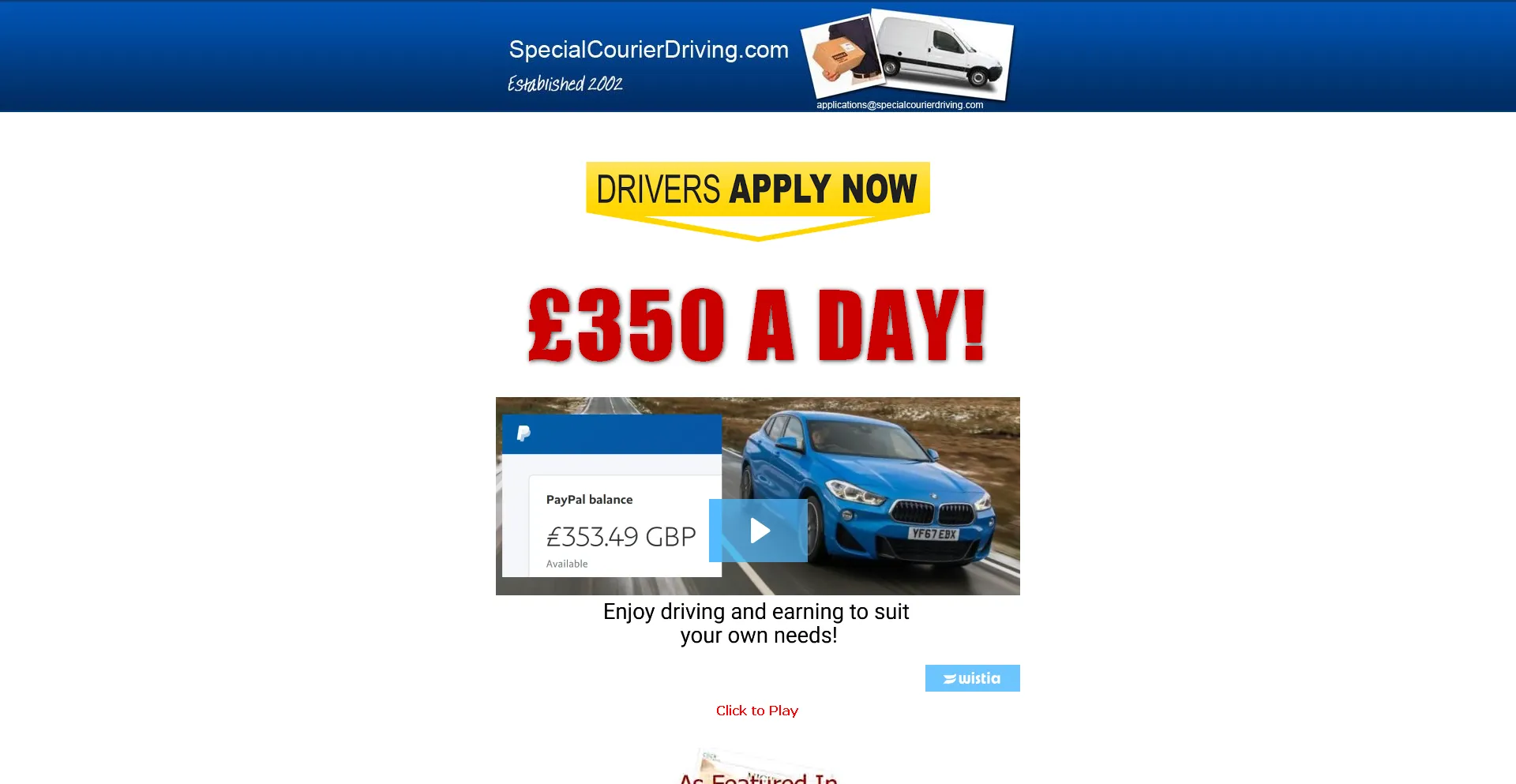 Specialcourierdriving.com