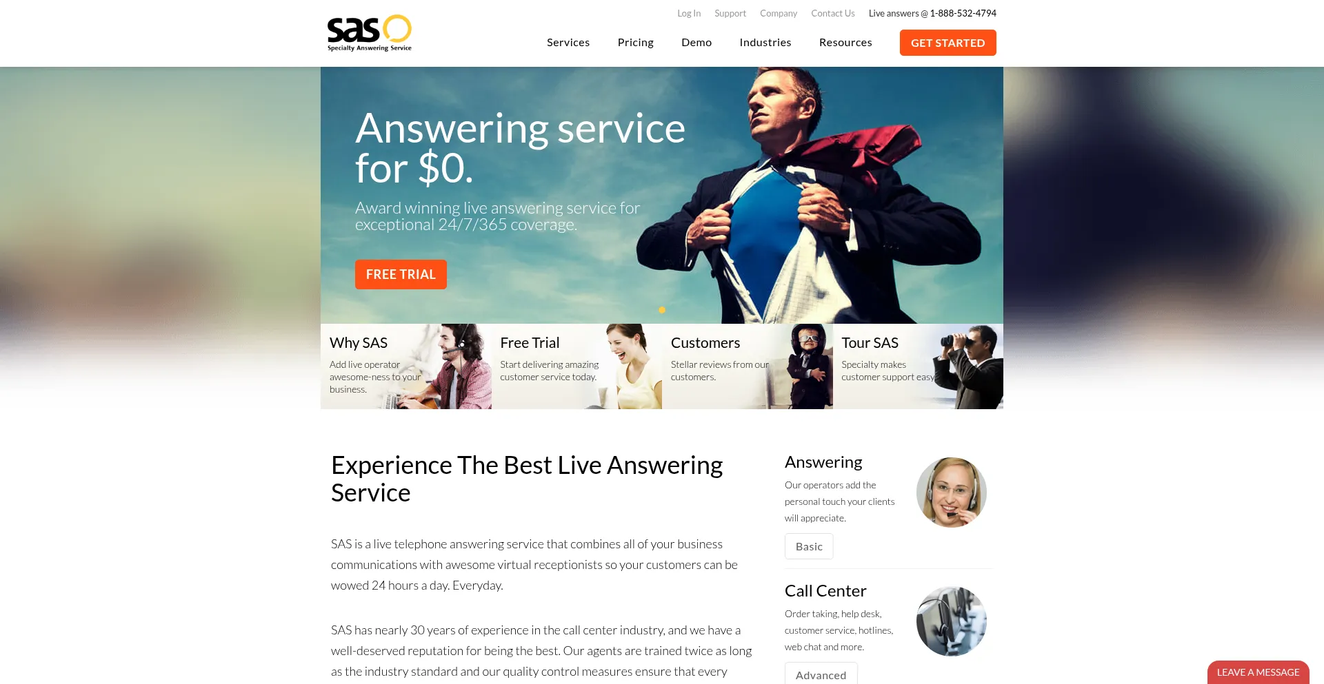 Specialtyansweringservice.net 安全可靠吗？
