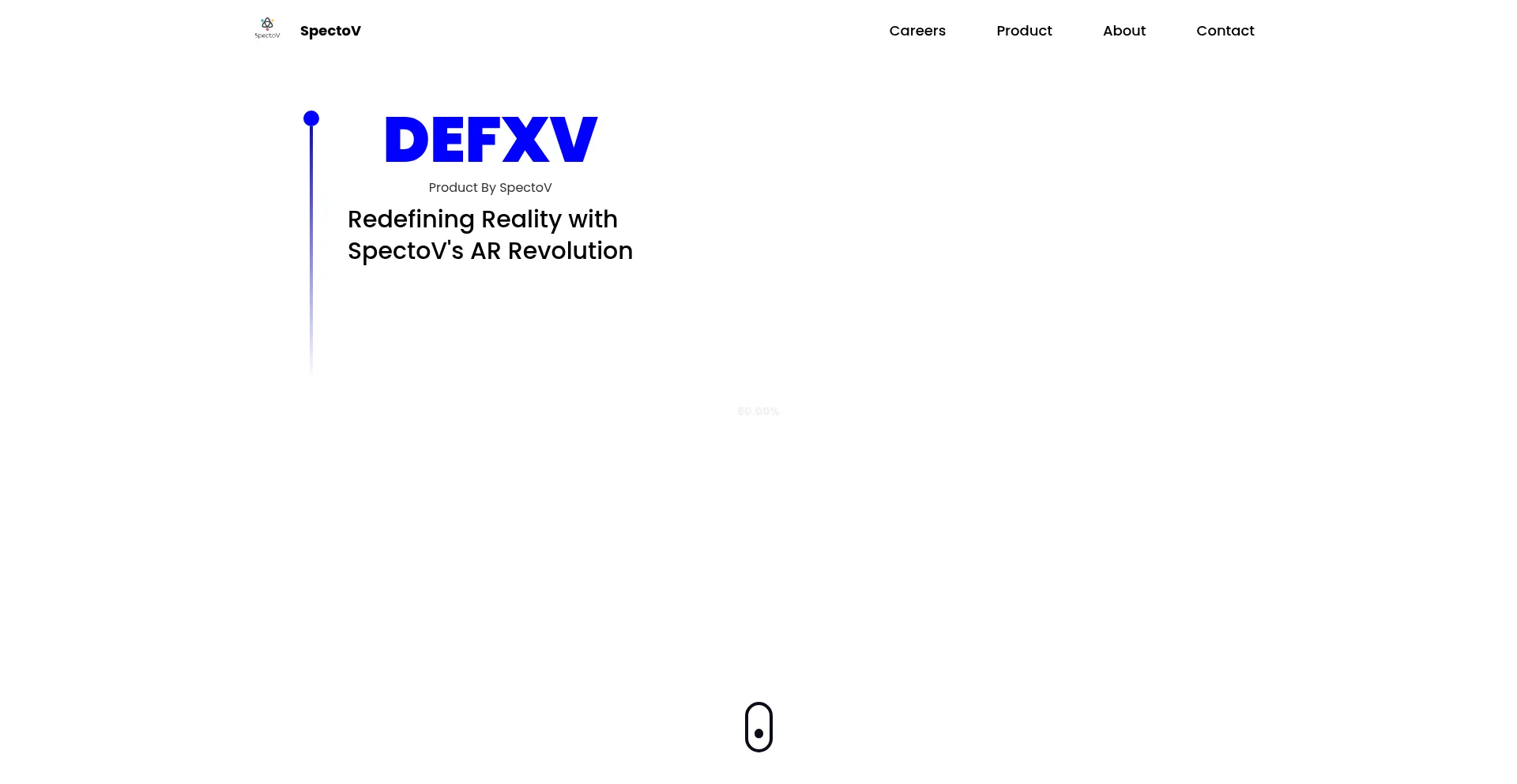 Website screenshot of Spectov.in