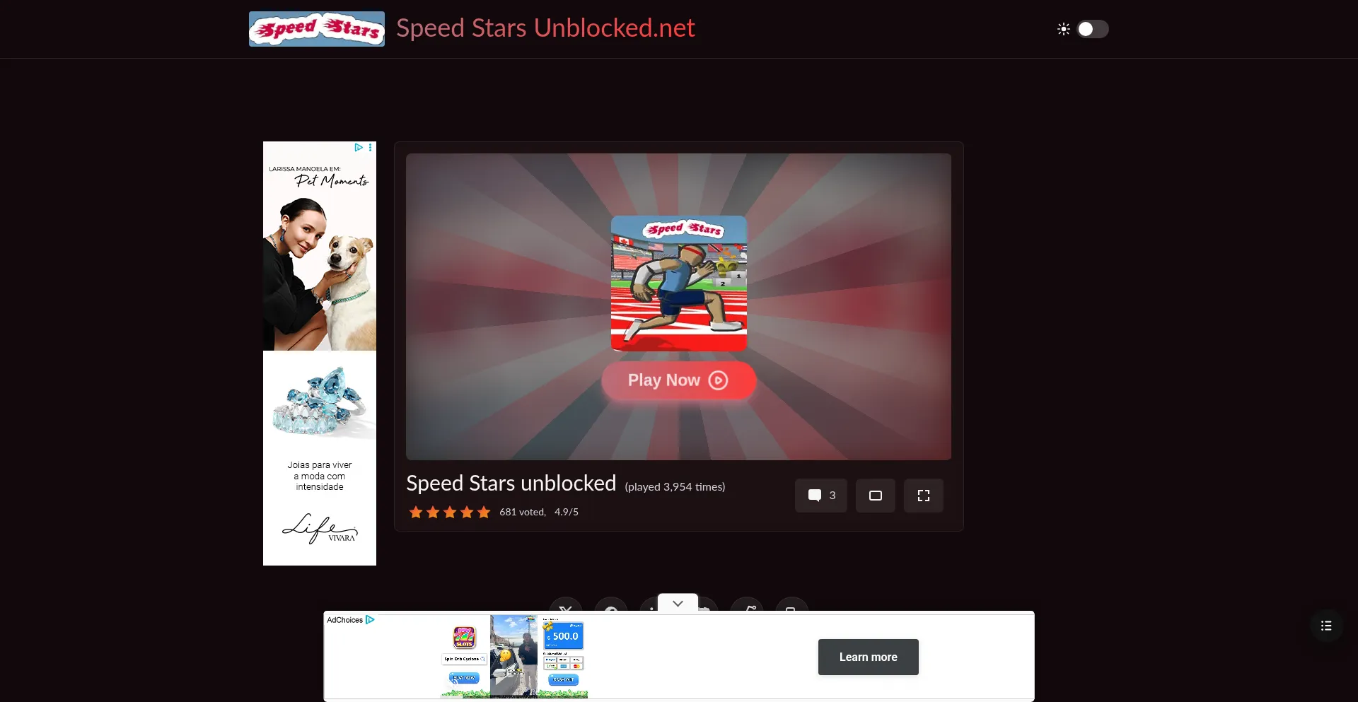 Speedstarsunblocked.net 安全可靠吗？
