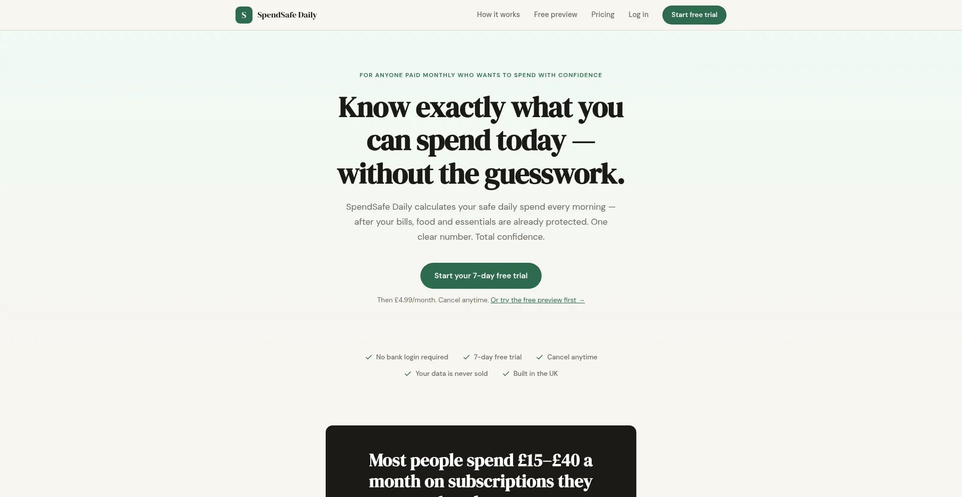 Spendsafedaily.com