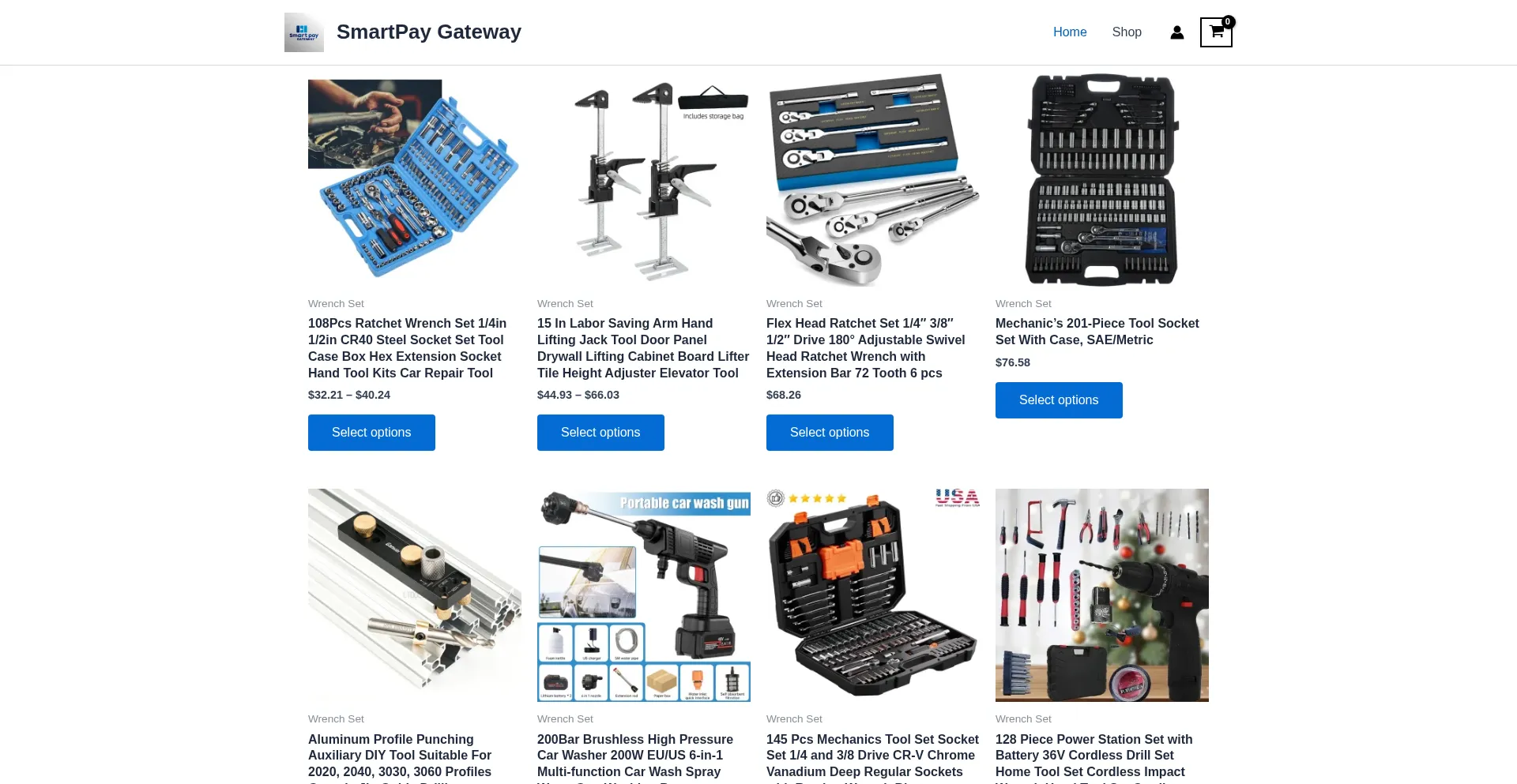 Website screenshot of Spgateway.shop
