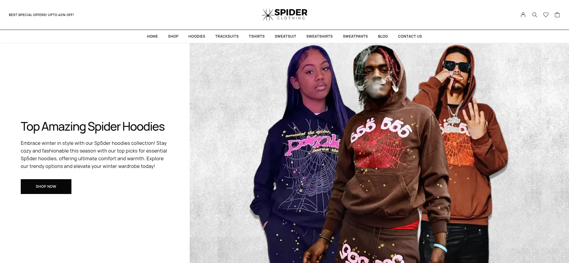 Spiderclothing.us