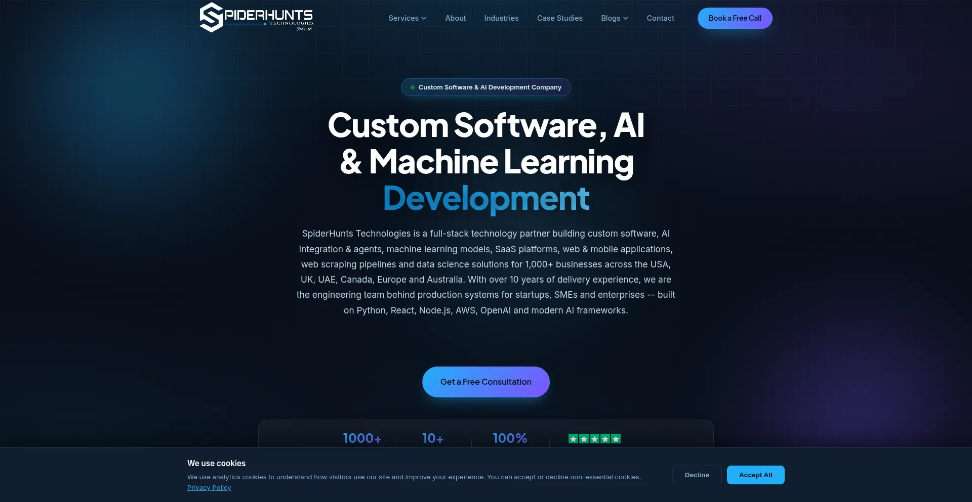 Spiderhuntstechnologies.com