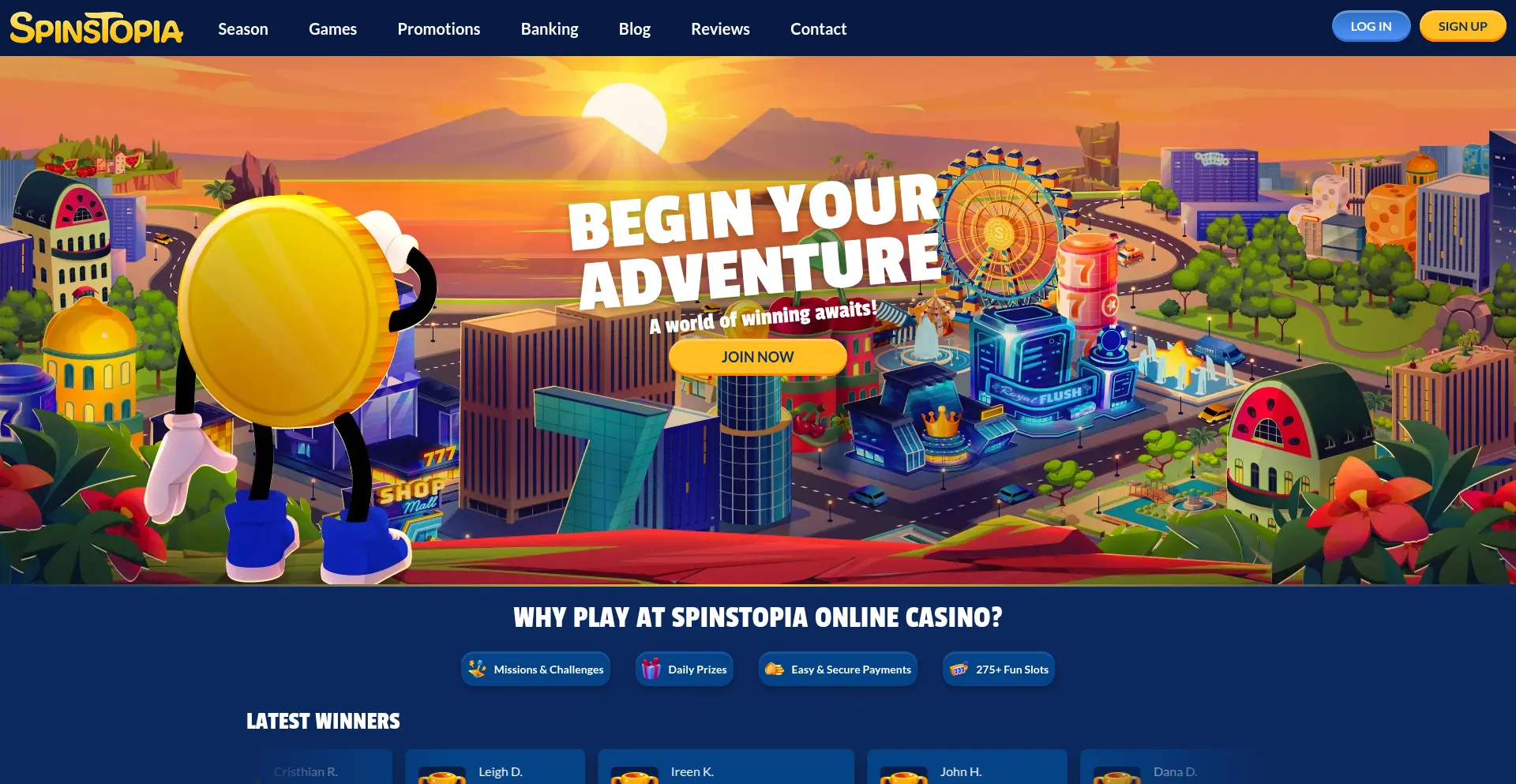 Spinstopia.com 安全可靠吗？