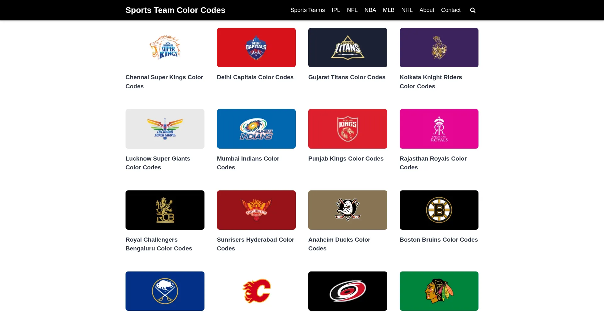 Sportsteamcolorcodes.com 安全可靠吗？