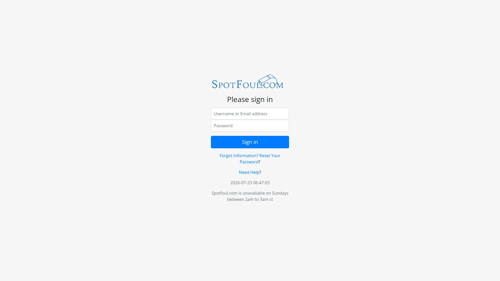 Spotfoul.com
