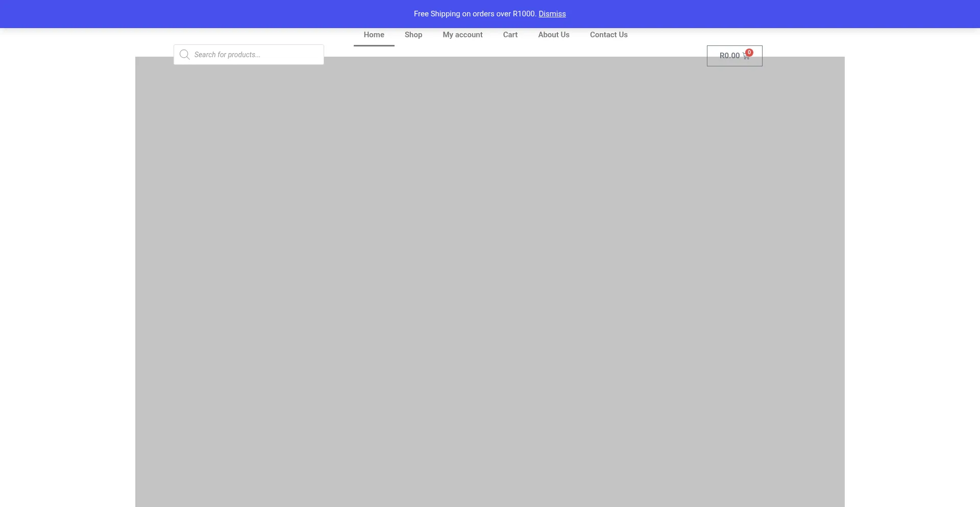Website screenshot of Sprayandall.co.za