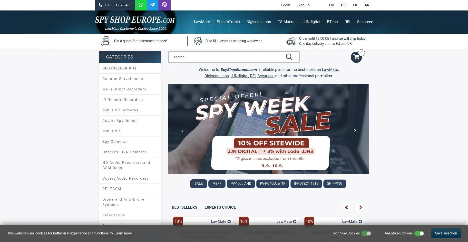 Spyshopeurope.com 安全可靠吗？