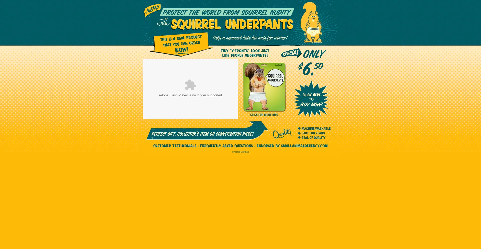 Squirrelunderpants.com