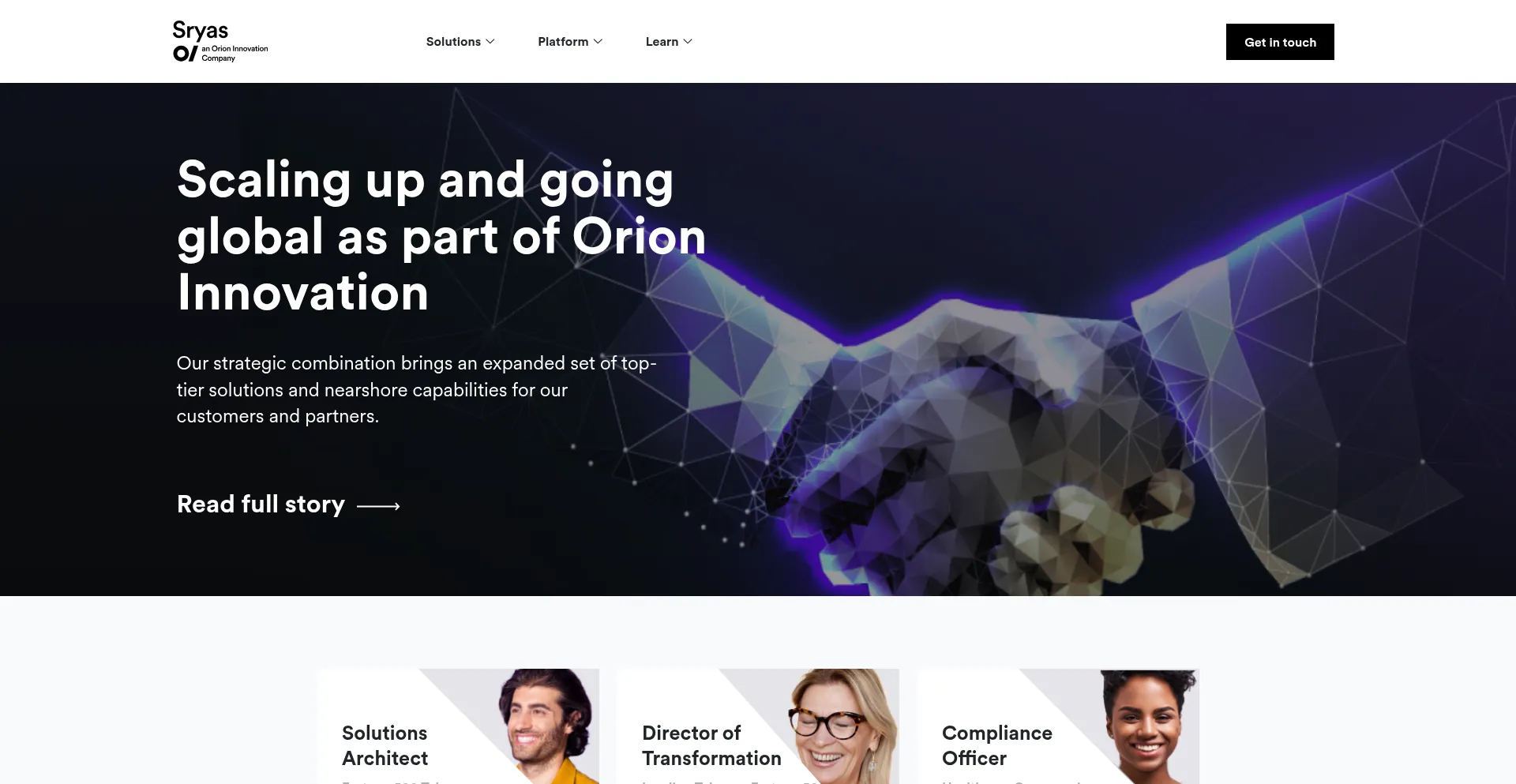 Sryas.com Screenshot