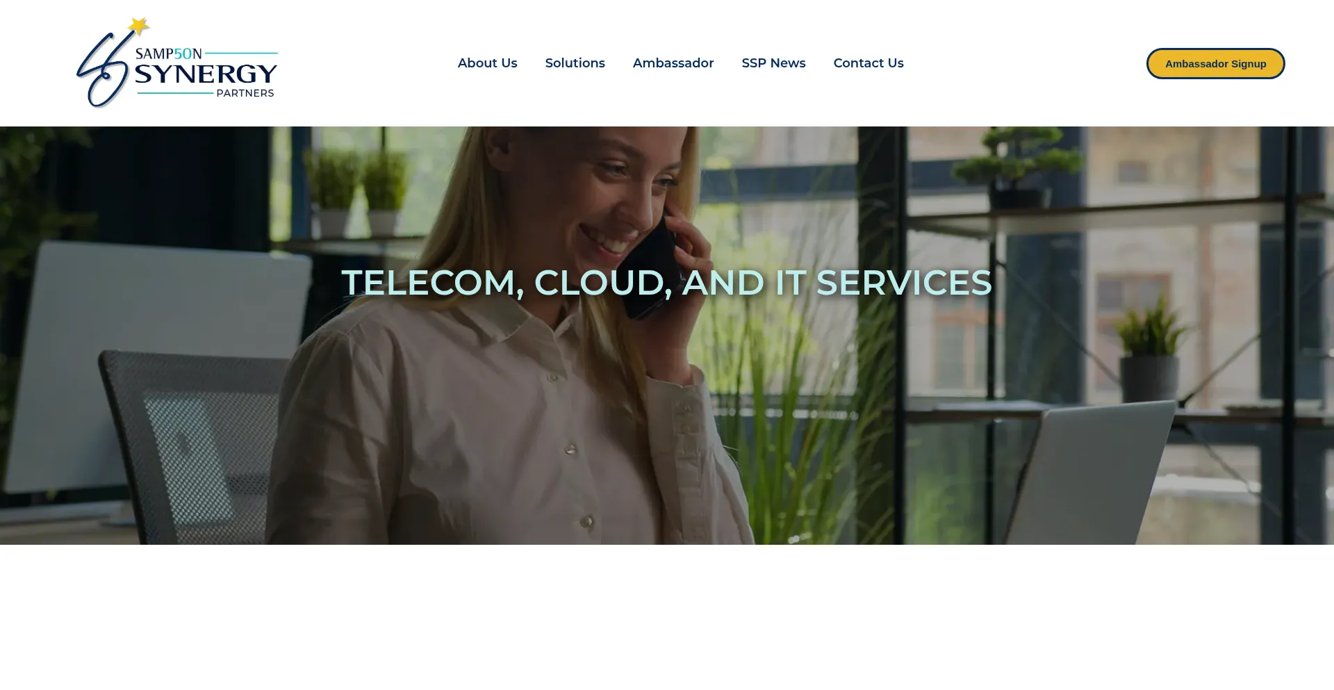 Website screenshot of Ssp50.com