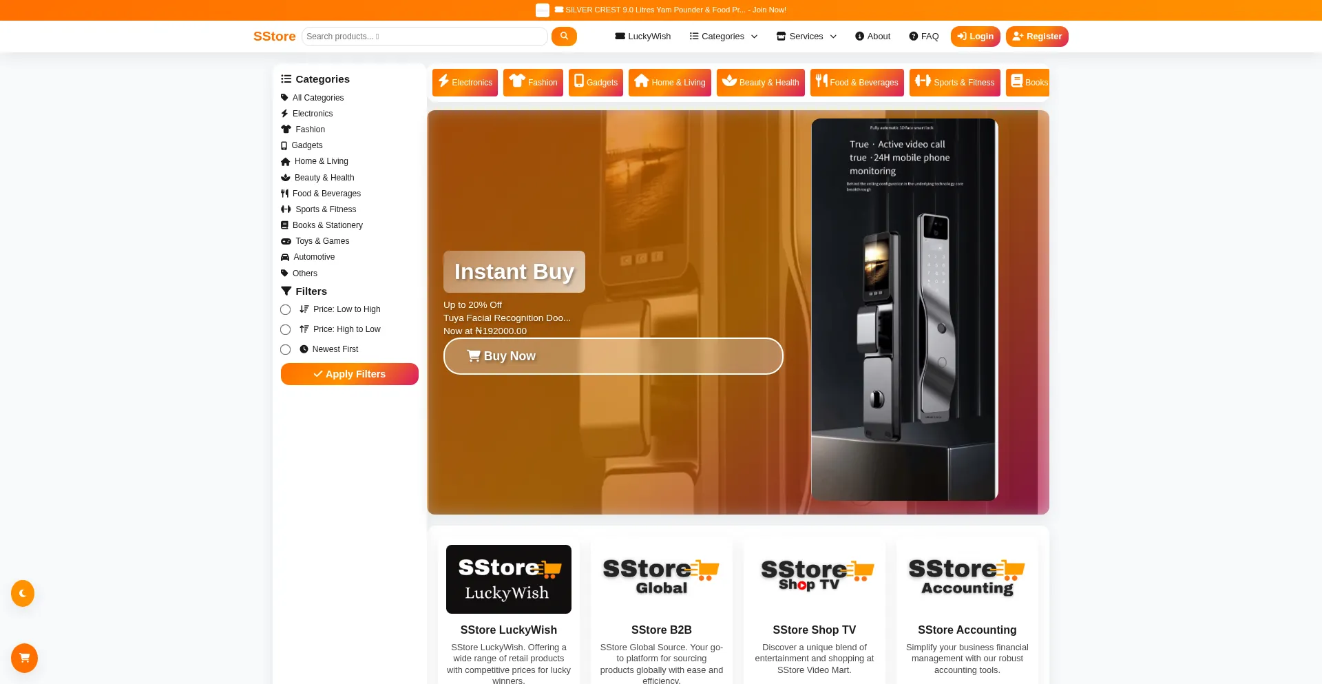 Sstore.ng 安全可靠吗？