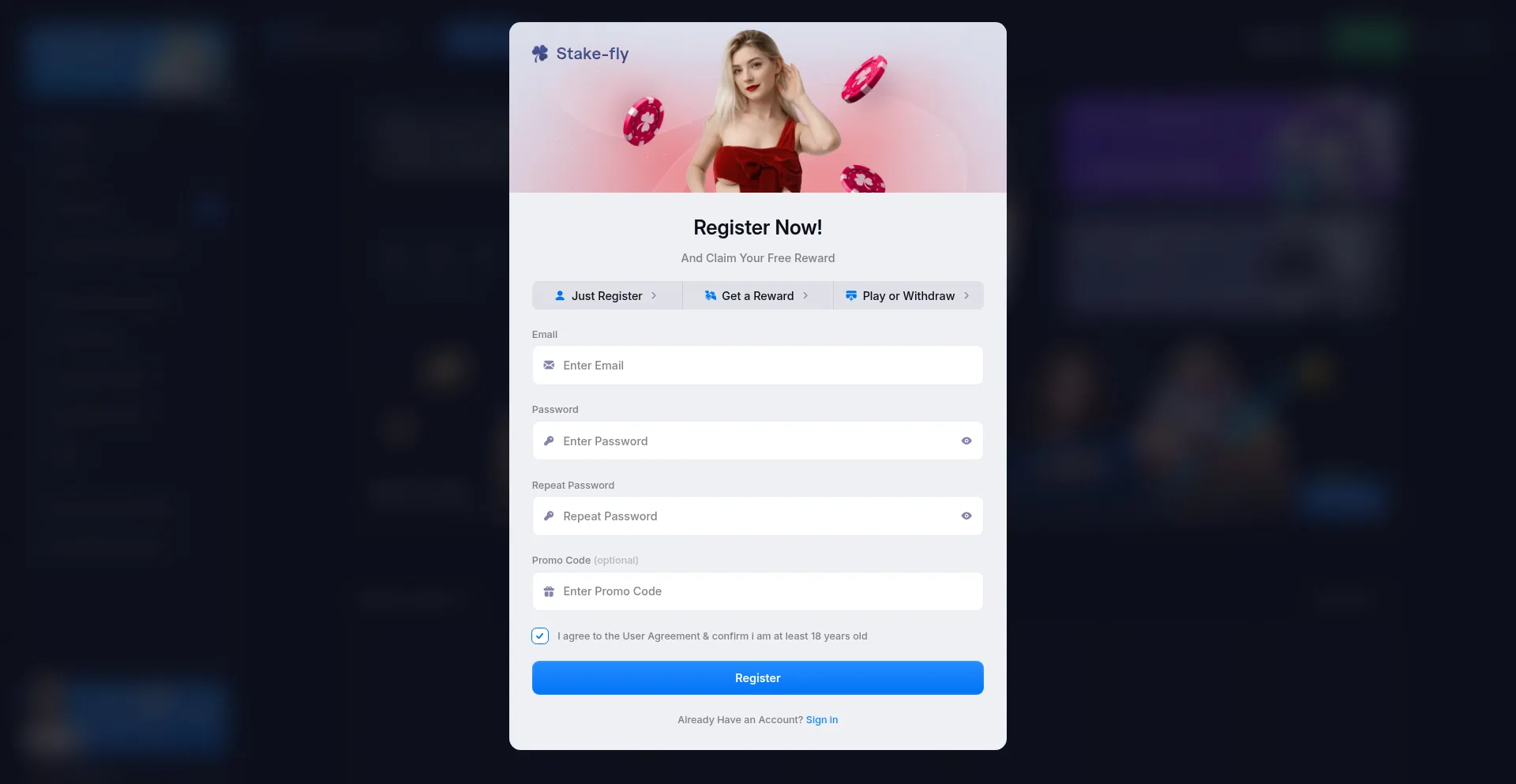 Stake-fly.com