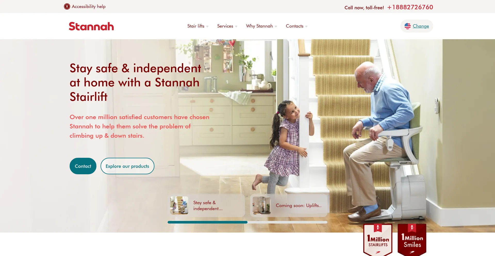 Stannah-stairlifts.com 安全可靠吗？